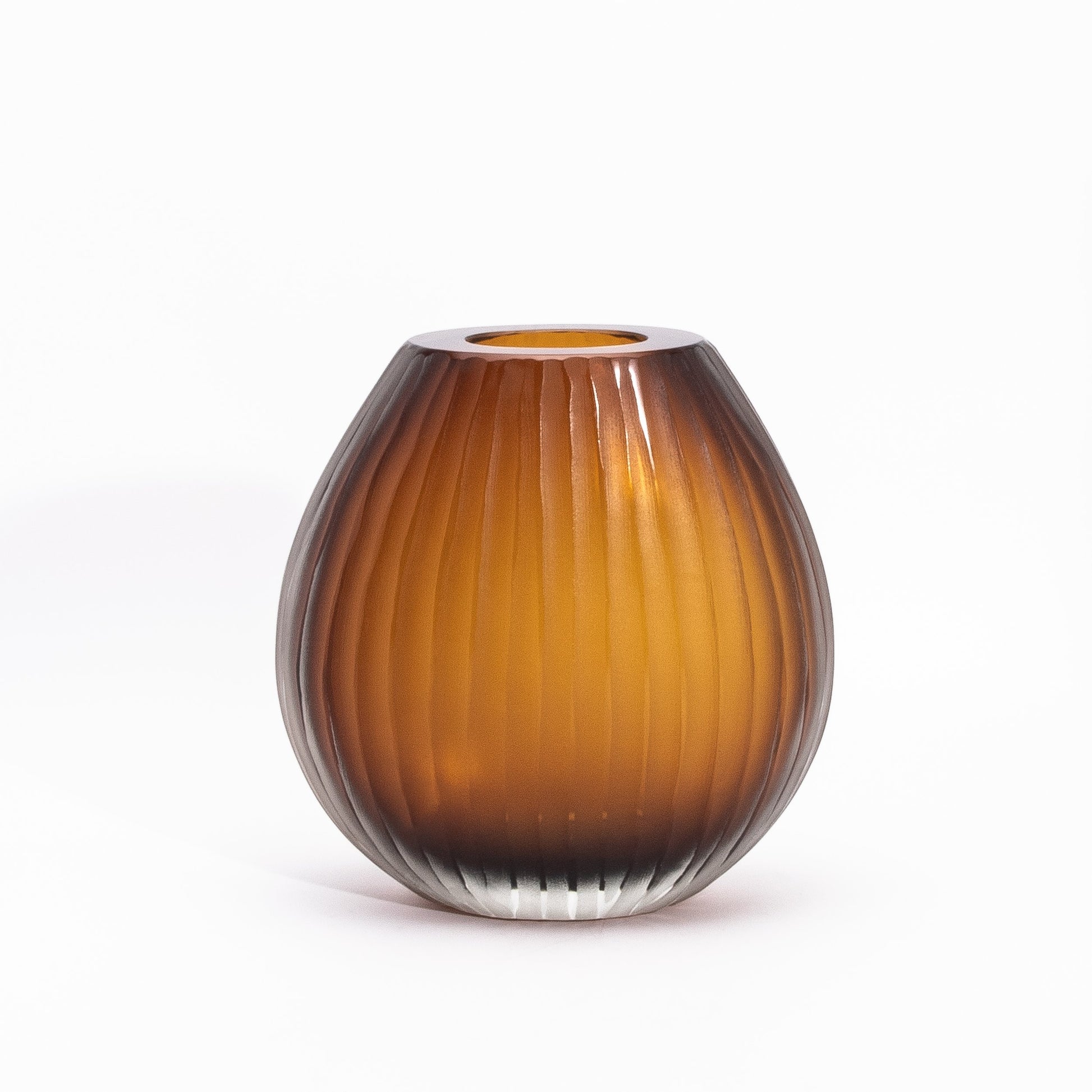 Murano Supreme Vase in Tobacco