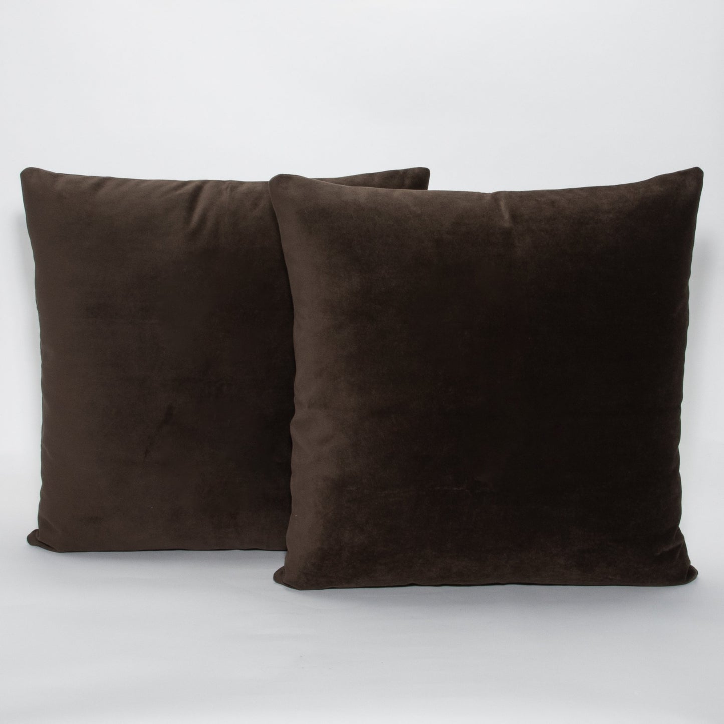 Espresso Velvet Pillow by MOGUL