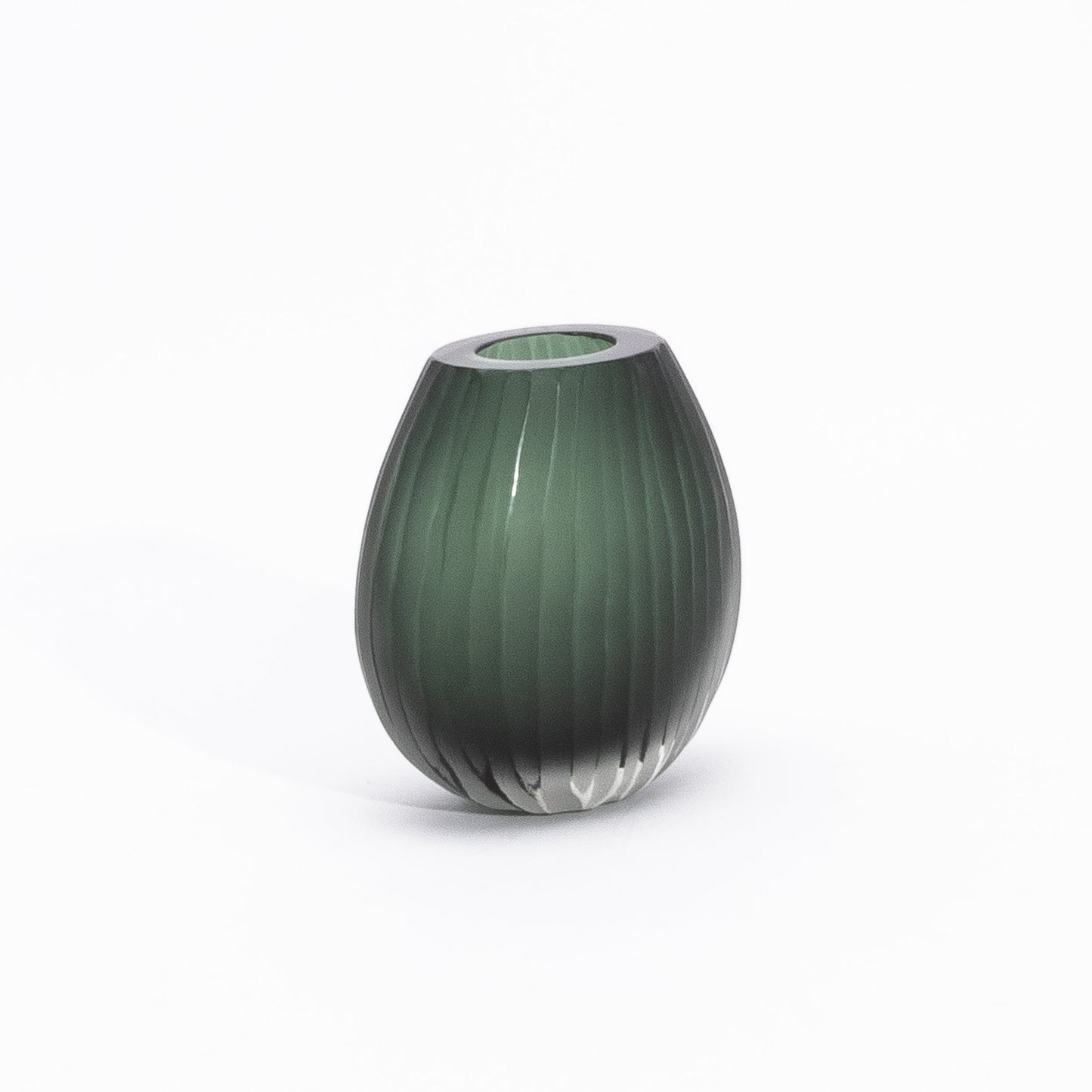 Murano Surpeme Vase in Eucalyptus Green