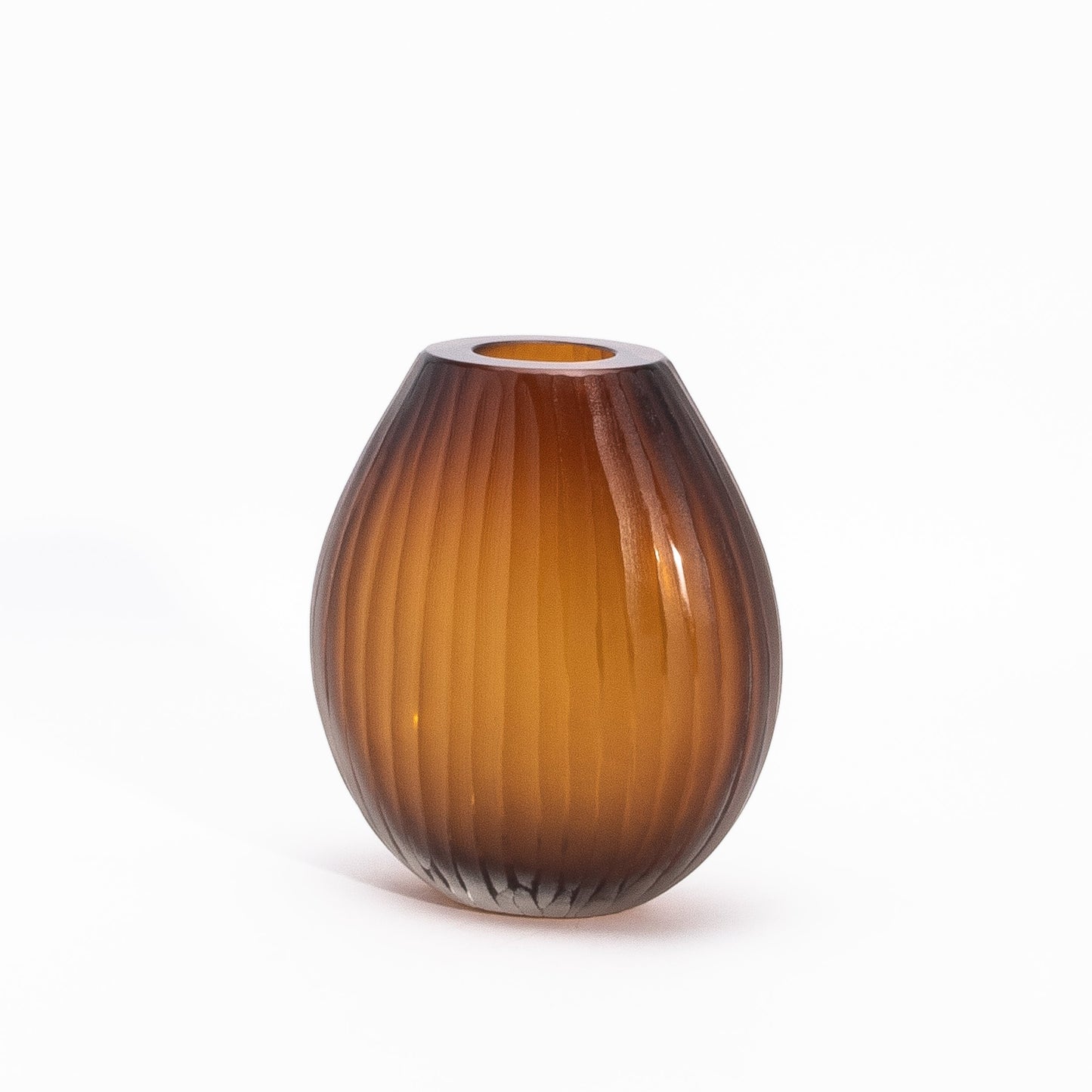 Murano Supreme Vase in Tobacco