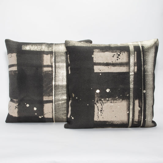 Canvas Pillow with Kelly Wearstler Fabric