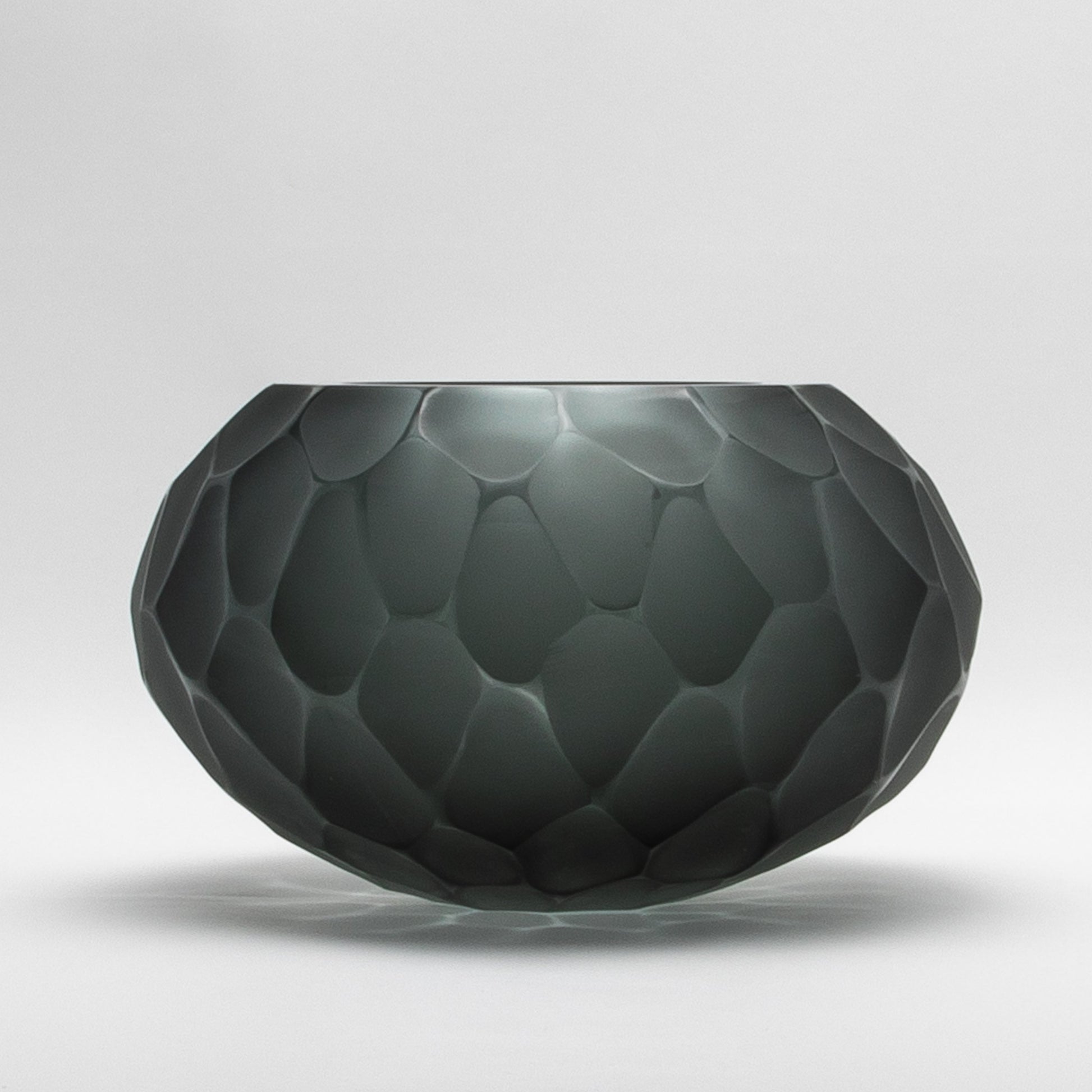 Murano Battuto Bowl in Grey