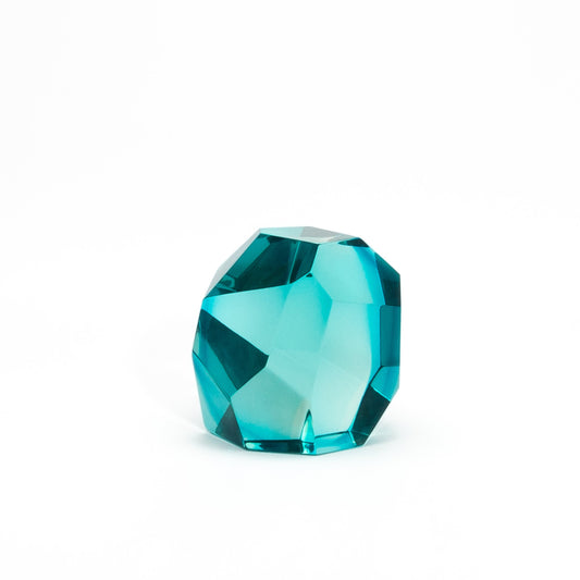 Hand-Blown Murano Diamond Sculpture