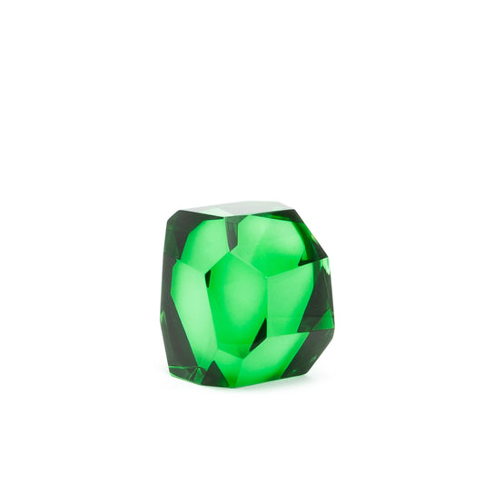 Hand-Blown Murano Diamond Sculpture
