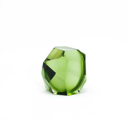 Hand-Blown Murano Diamond Sculpture