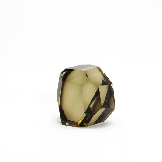 Hand-Blown Murano Diamond Sculpture