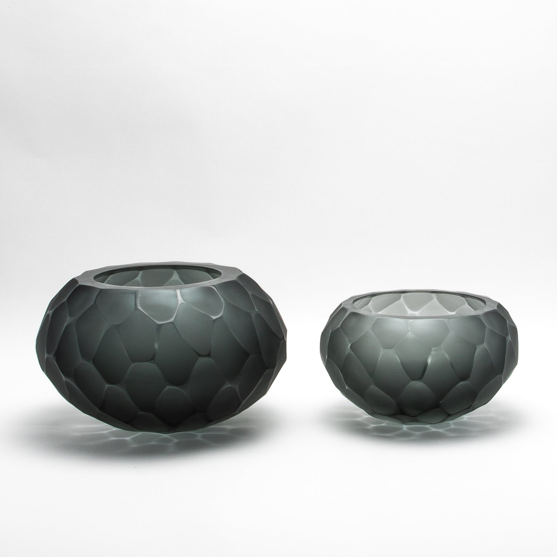 Murano Battuto Bowl in Grey