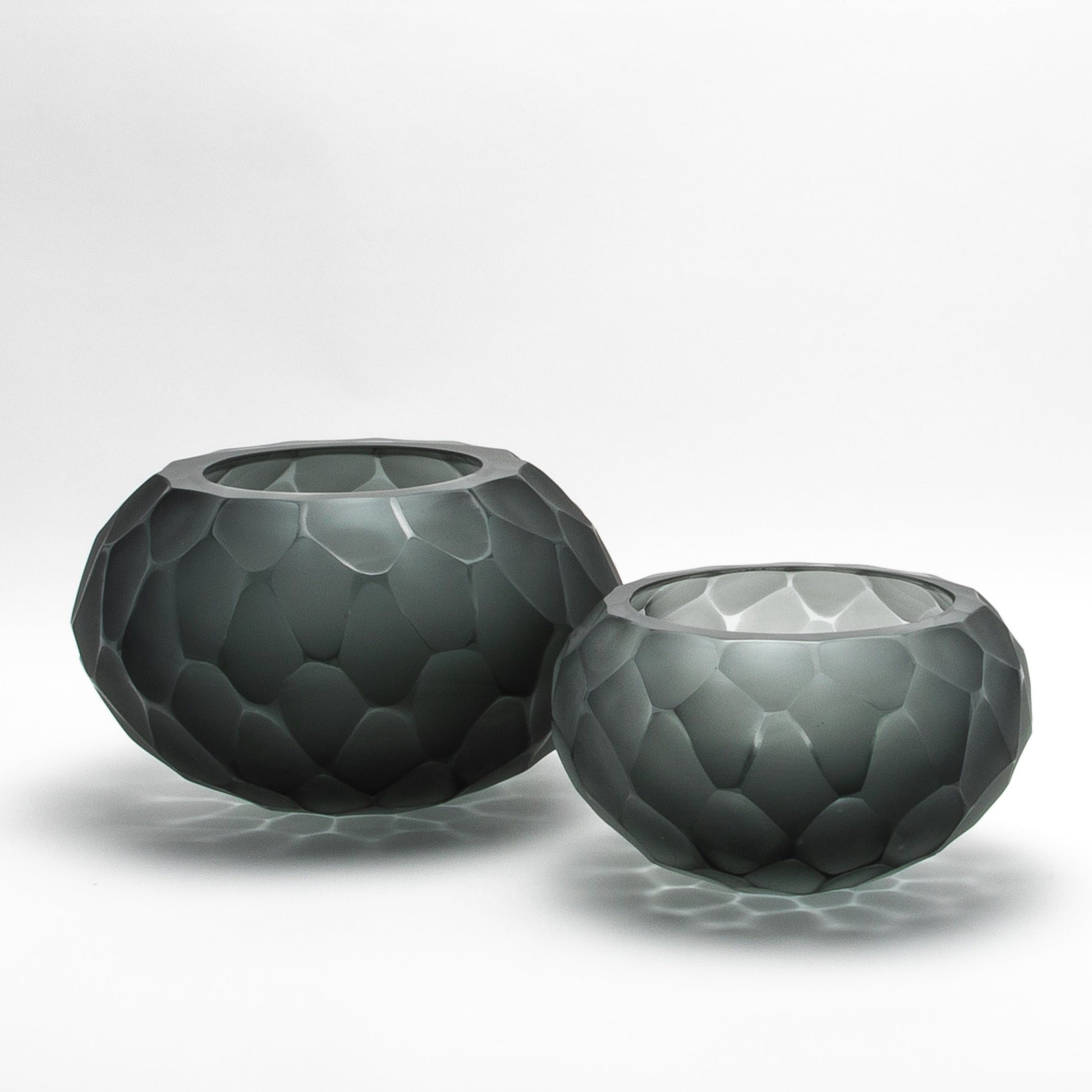 Murano Battuto Bowl in Grey