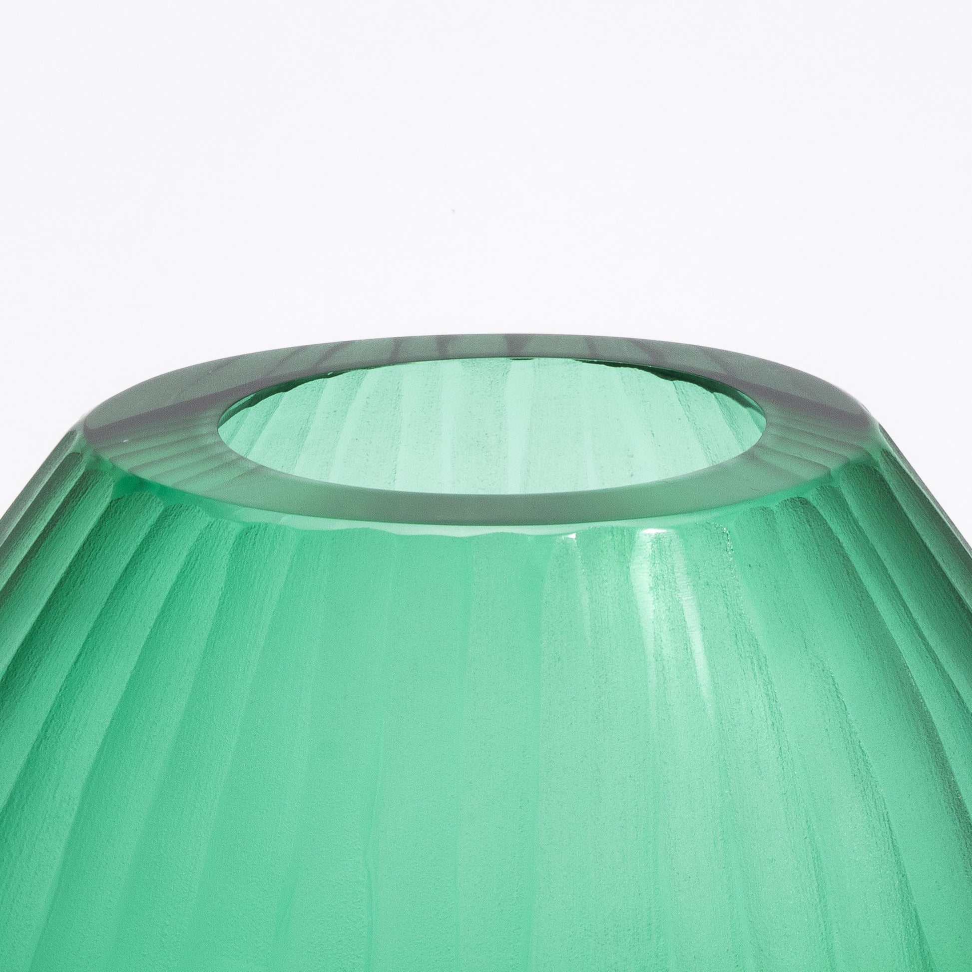 Murano Surpeme Vase in Emerald Green