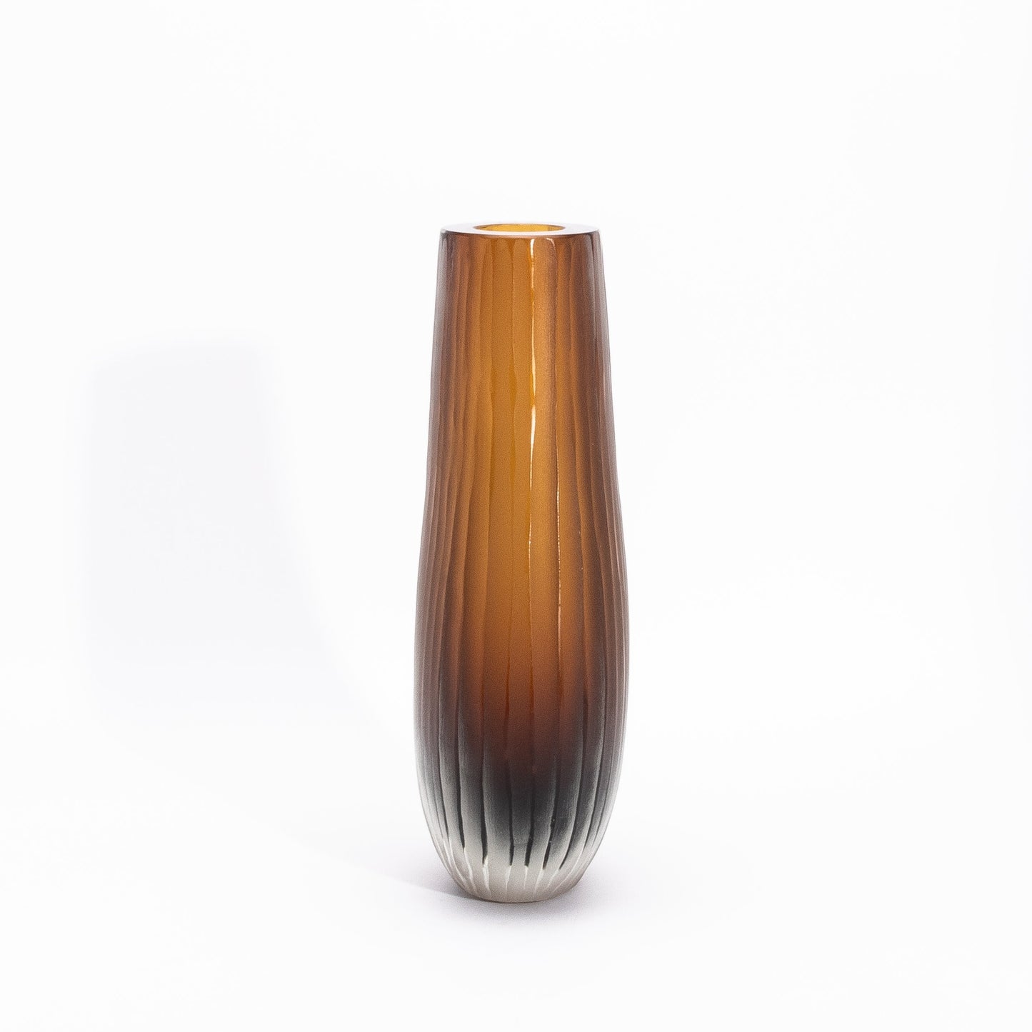 Murano Supreme Vase in Tobacco
