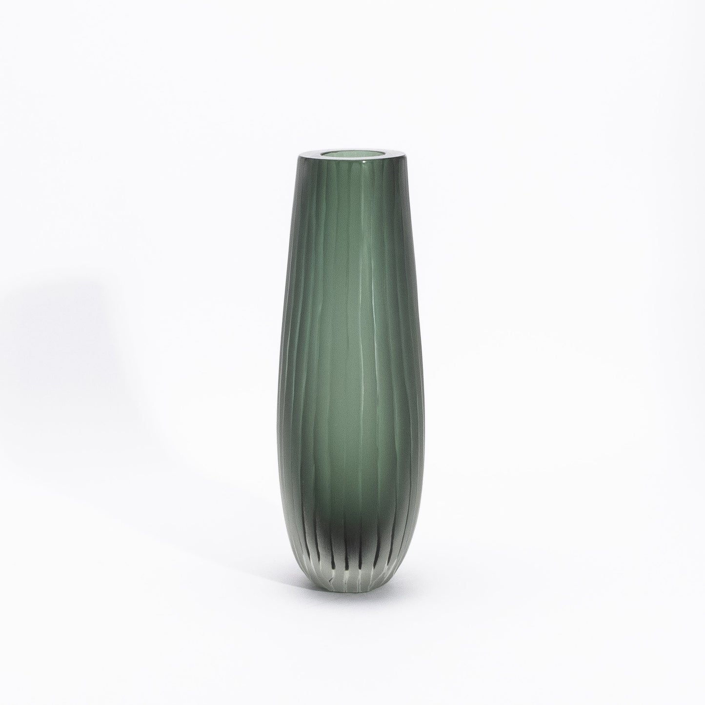 Murano Surpeme Vase in Eucalyptus Green