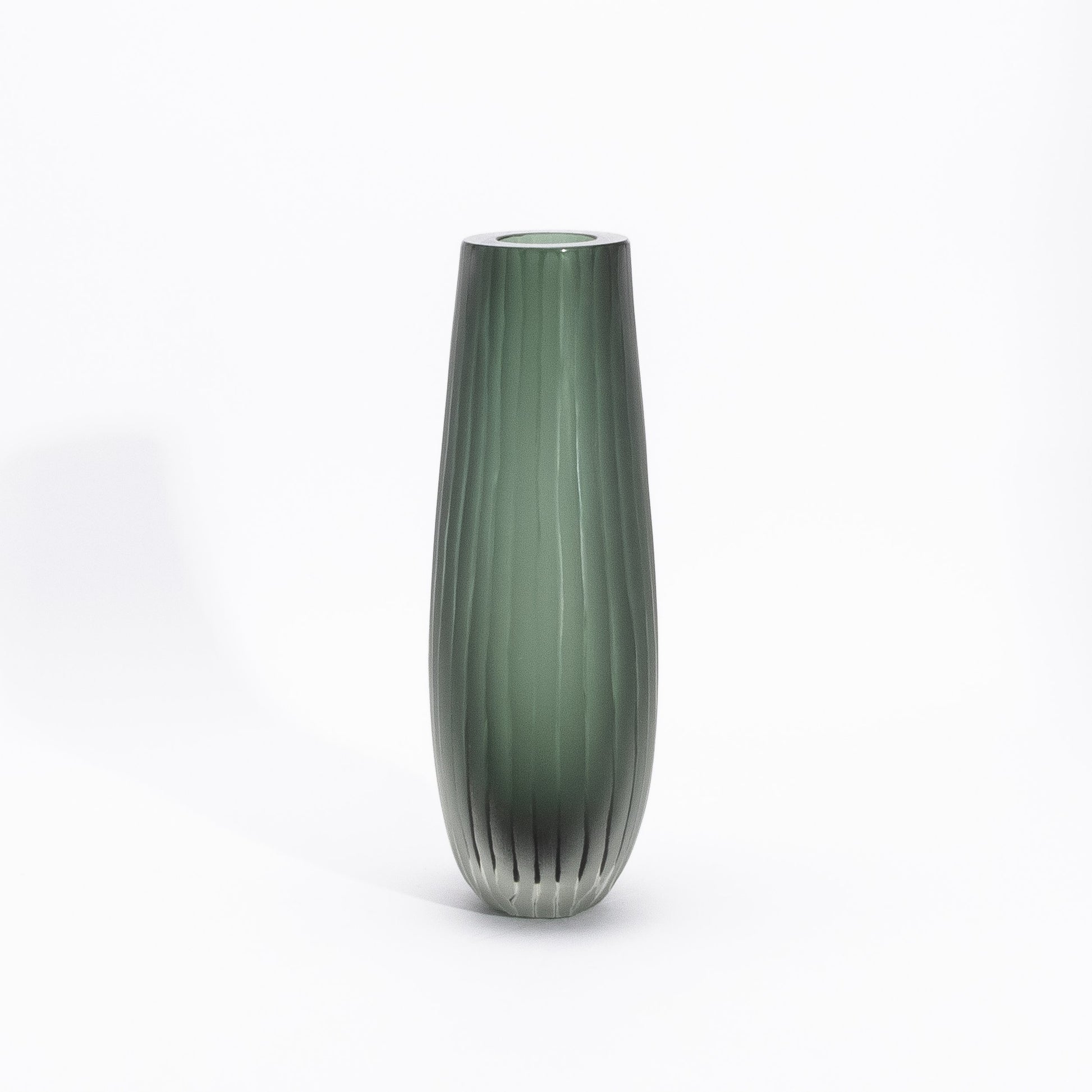 Murano Surpeme Vase in Eucalyptus Green