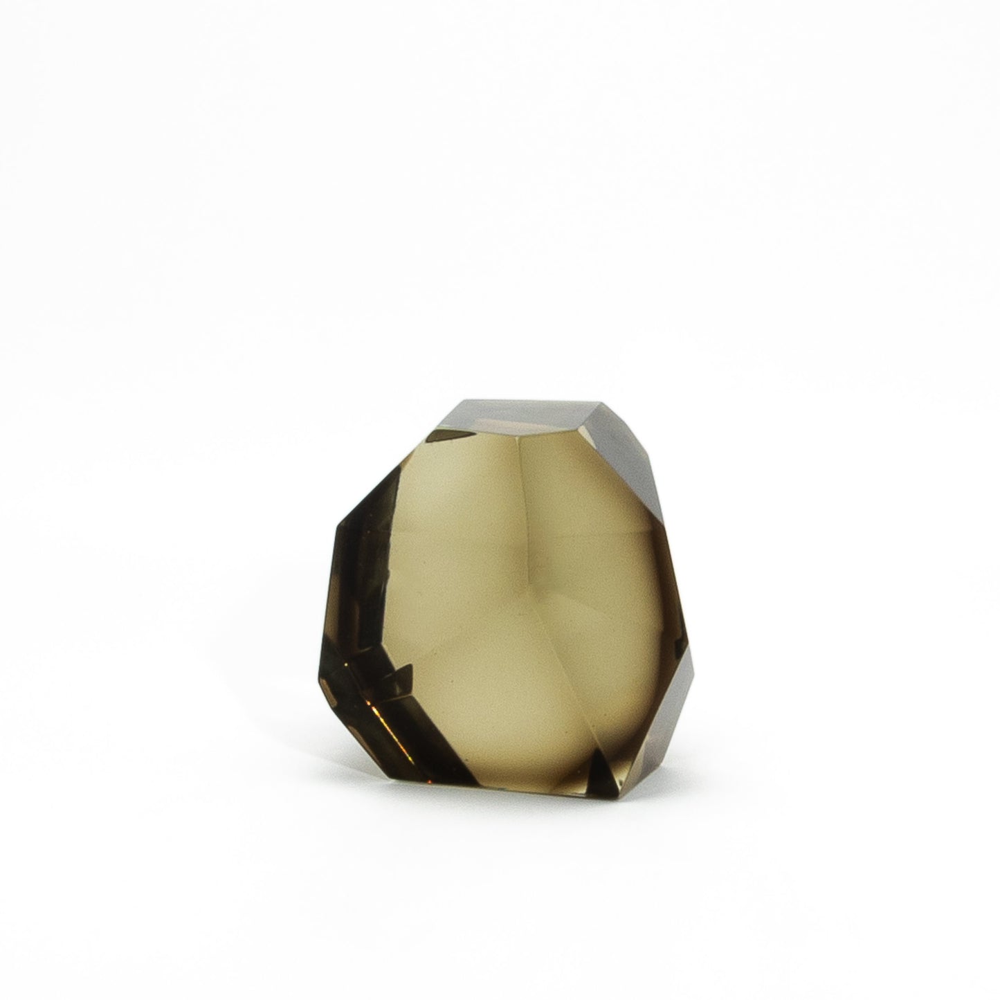 Hand-Blown Murano Diamond Sculpture