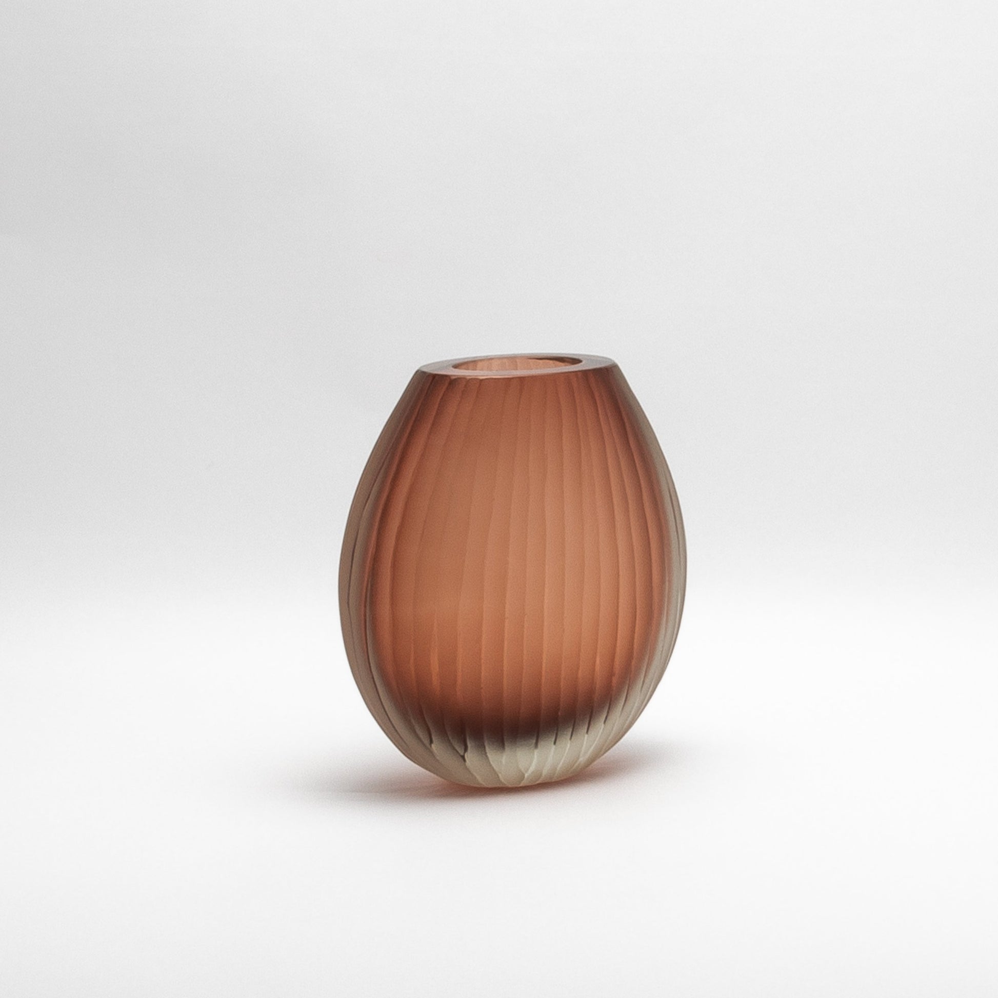 Murano Supreme Vase in Light Amaretto