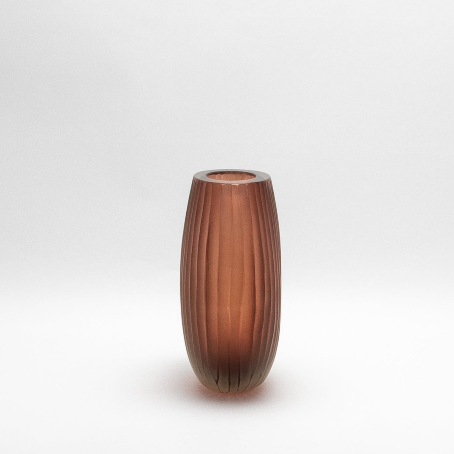 Murano Supreme Vase in Light Amaretto