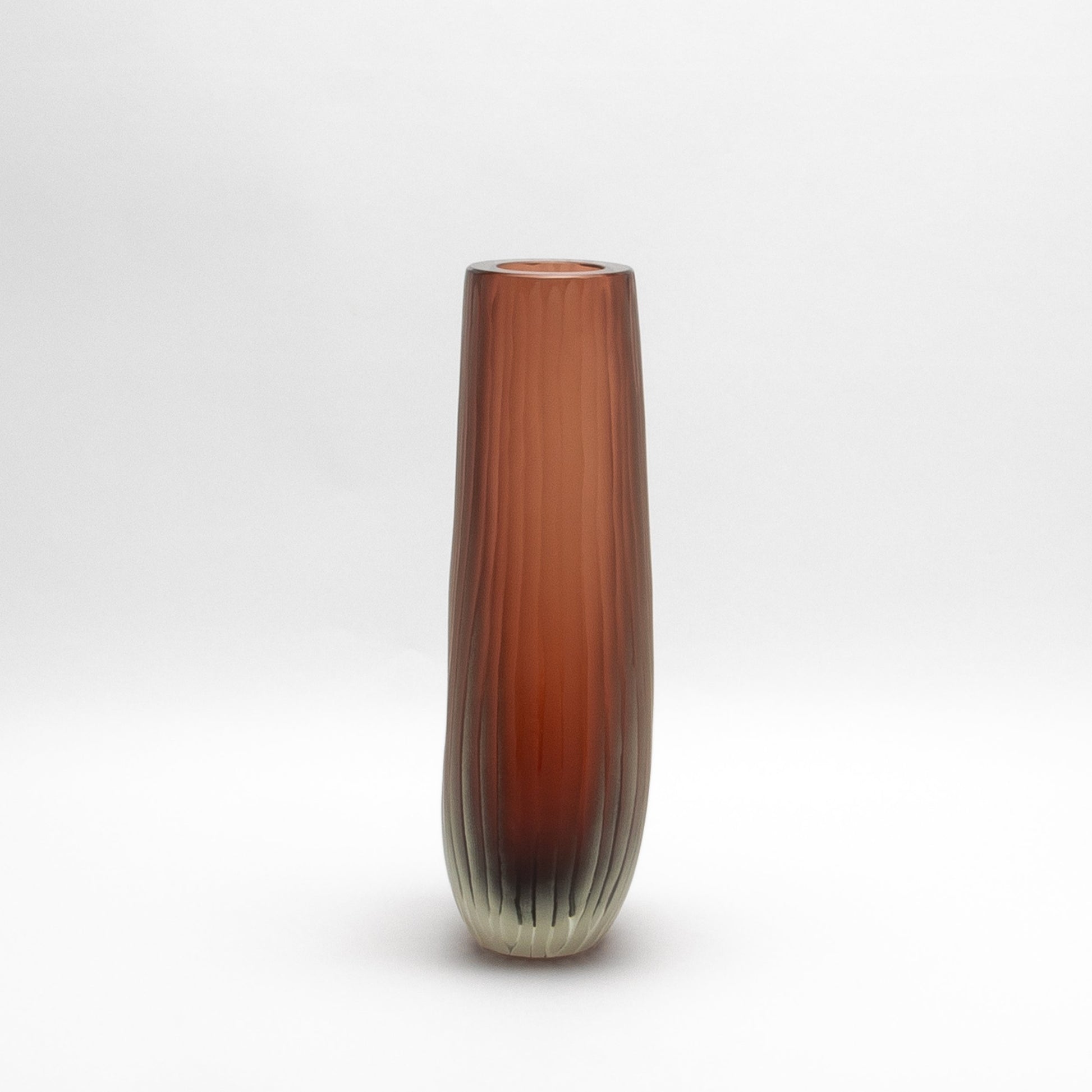 Murano Supreme Vase in Light Amaretto