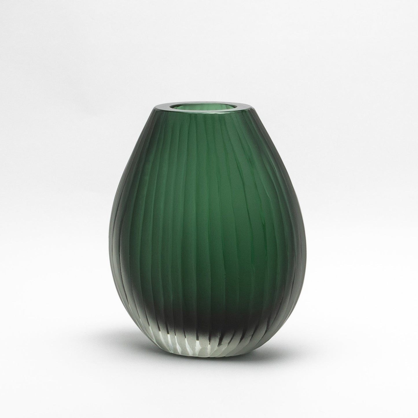 Murano Supreme Vase in Emerald Green