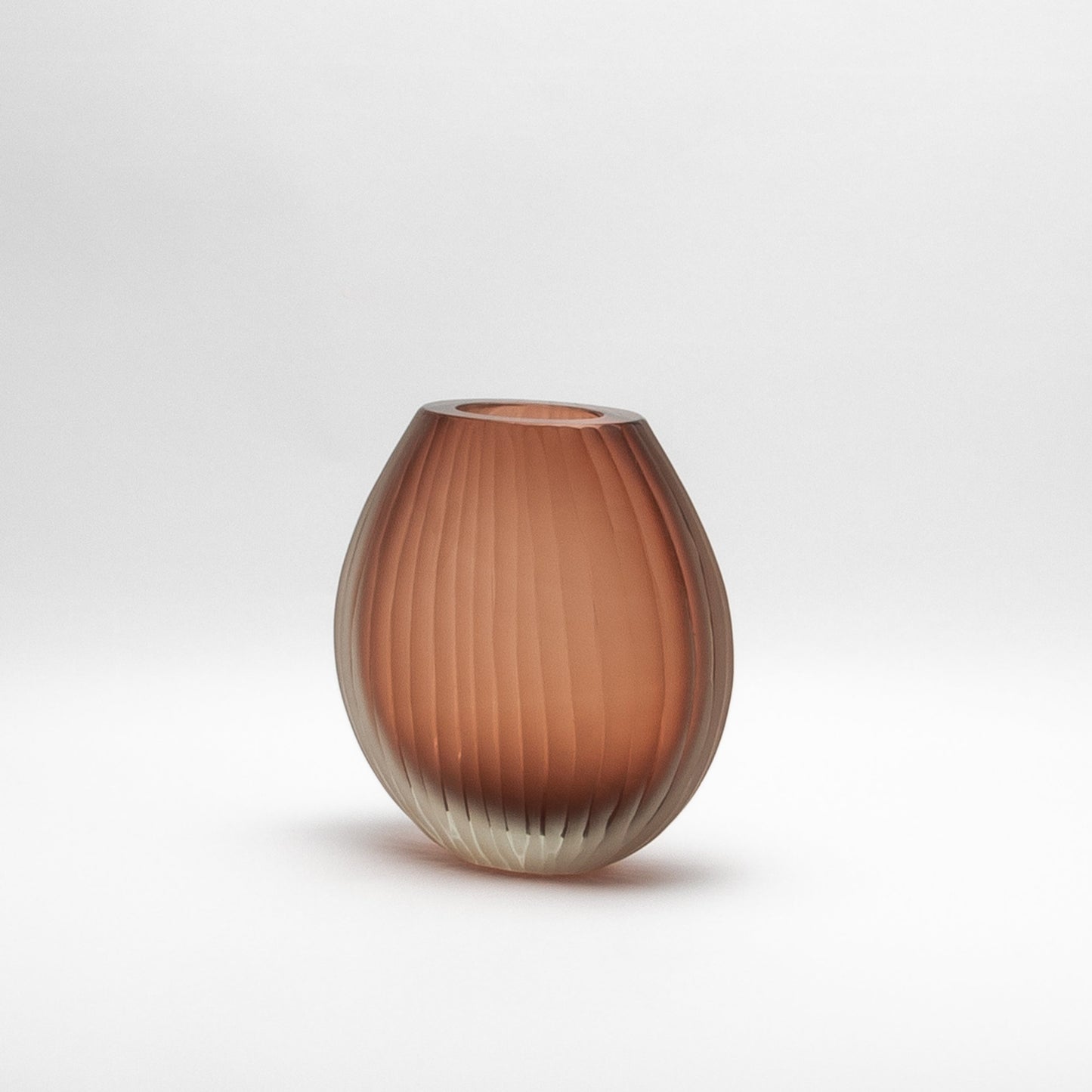 Murano Supreme Vase in Light Amaretto