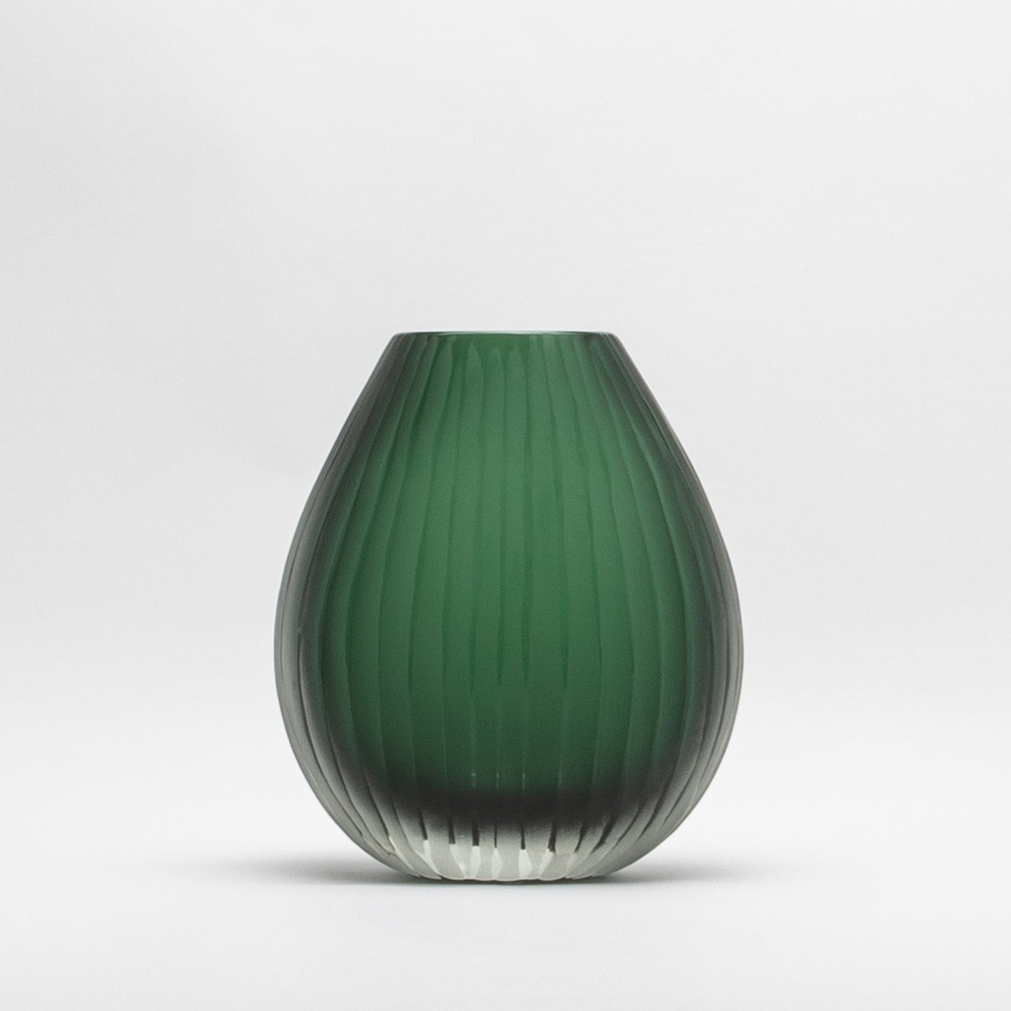 Murano Supreme Vase in Emerald Green