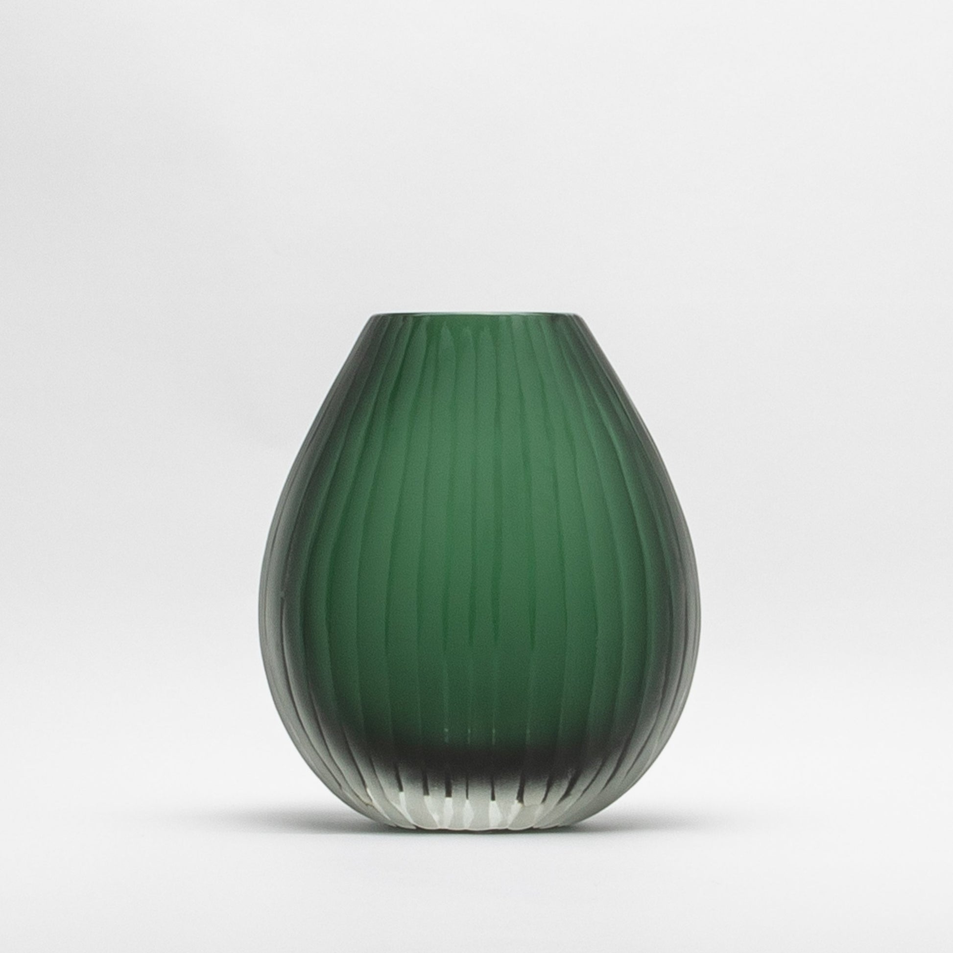 Murano Supreme Vase in Emerald Green