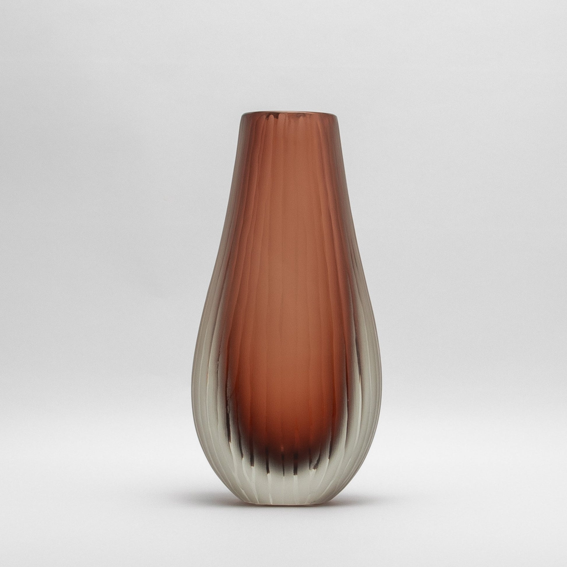 Murano Supreme Vase in Light Amaretto