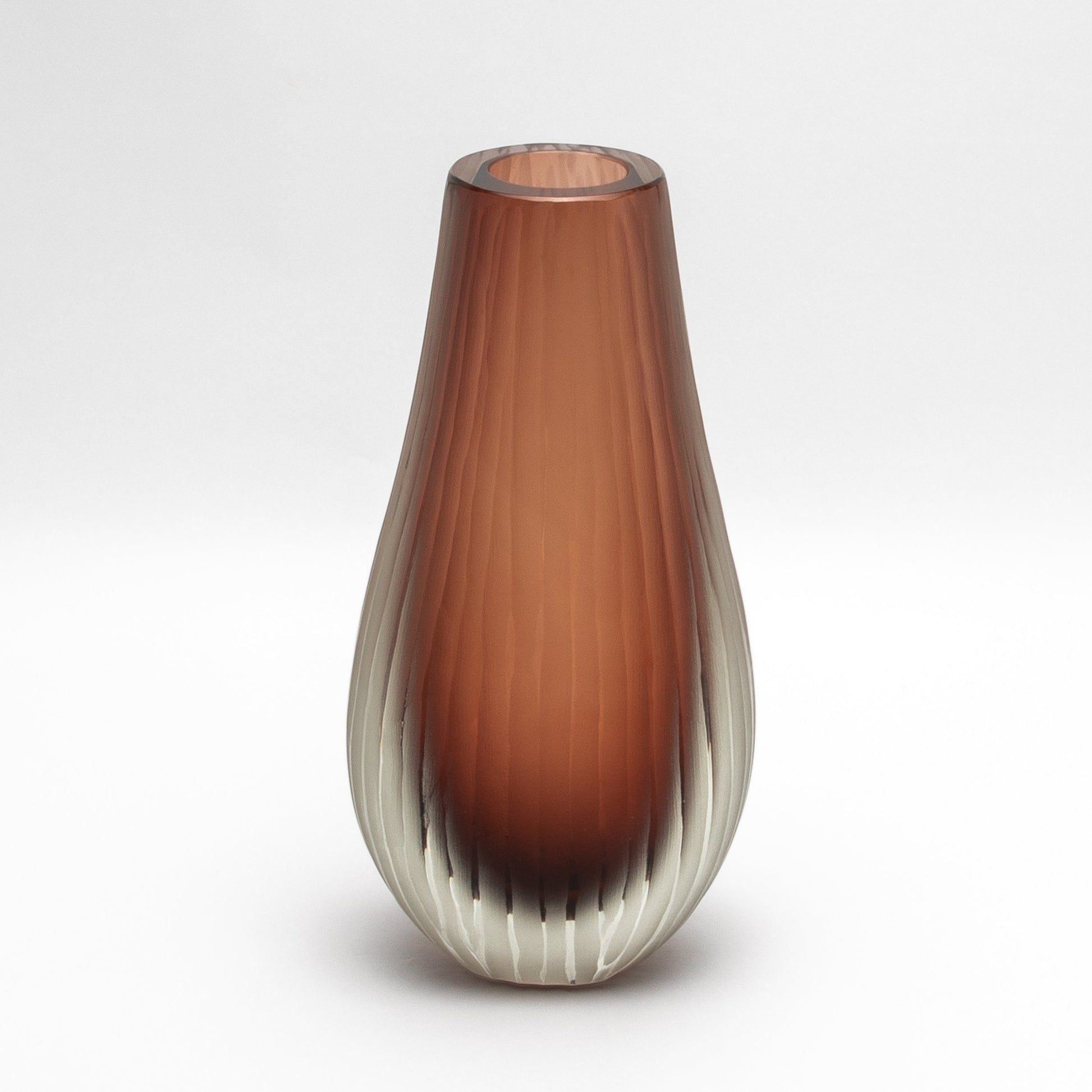 Murano Supreme Vase in Light Amaretto