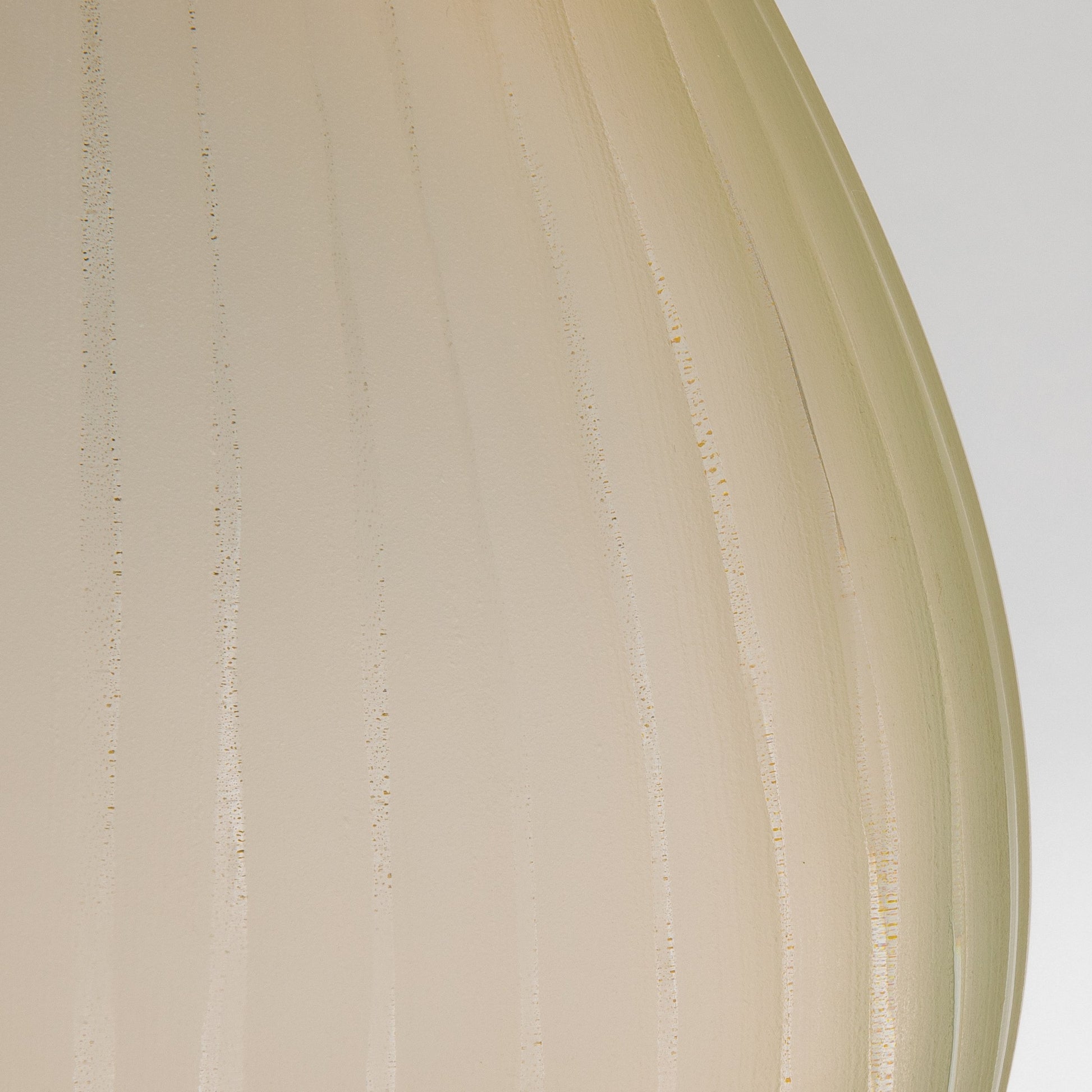 Murano Supreme Vase in Clear with 24-karat Gold Flecks