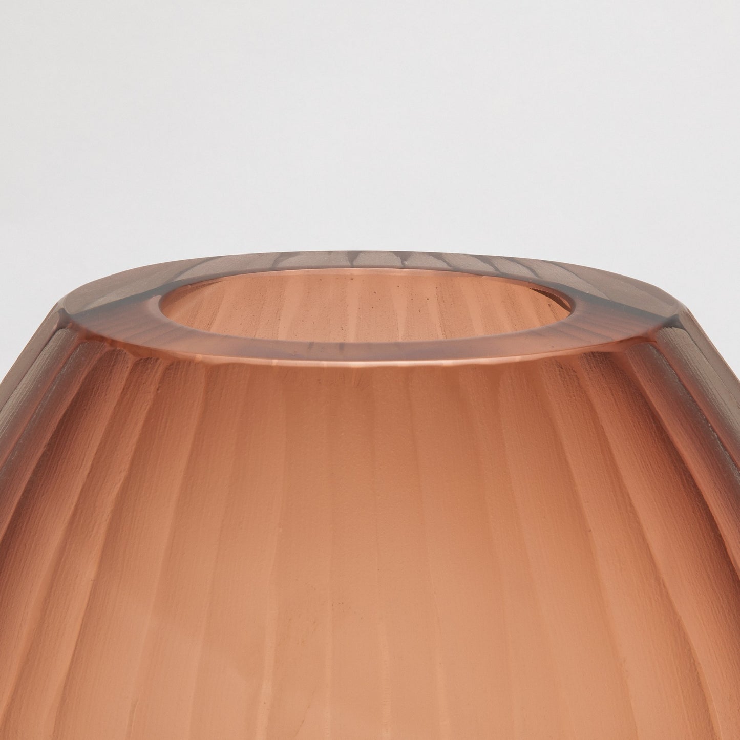 Murano Supreme Vase in Light Amaretto
