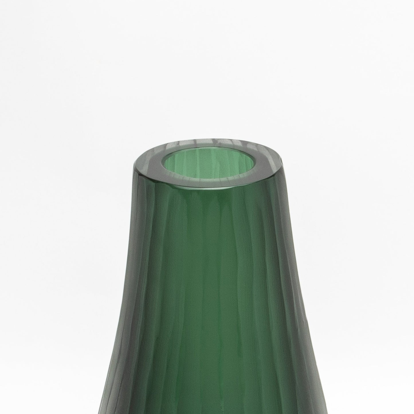 Murano Supreme Vase in Emerald Green
