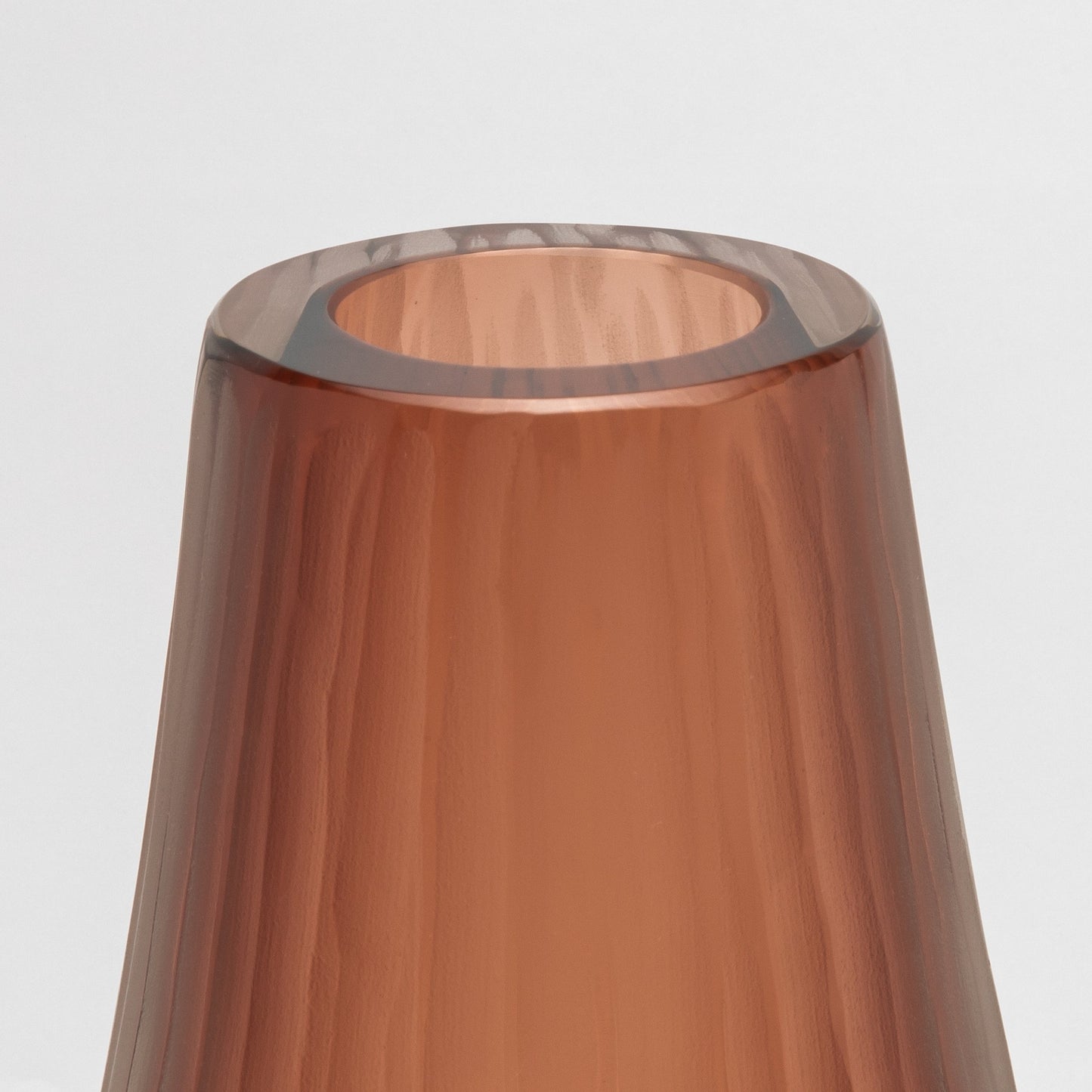Murano Supreme Vase in Light Amaretto