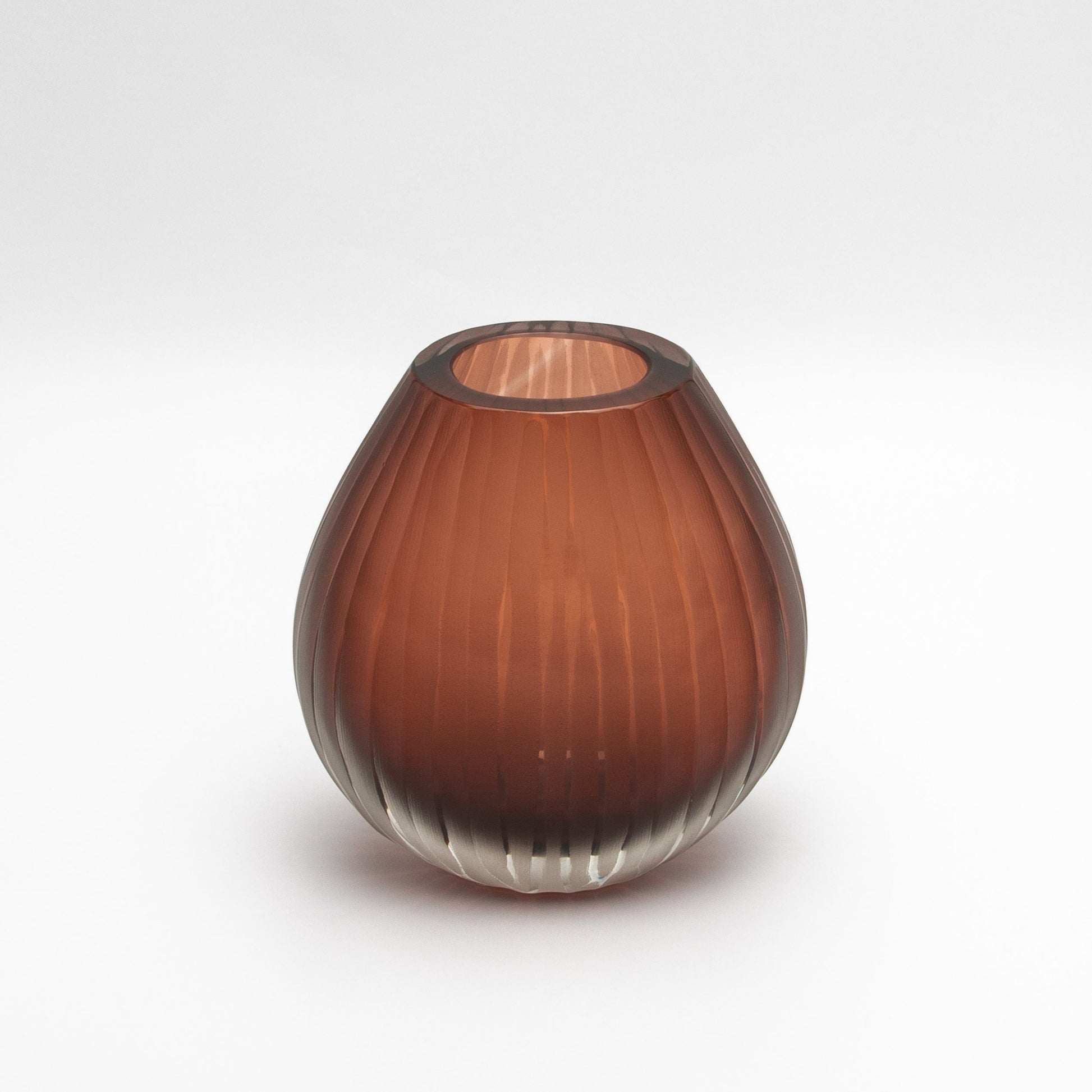 Murano Supreme Vase in Light Amaretto