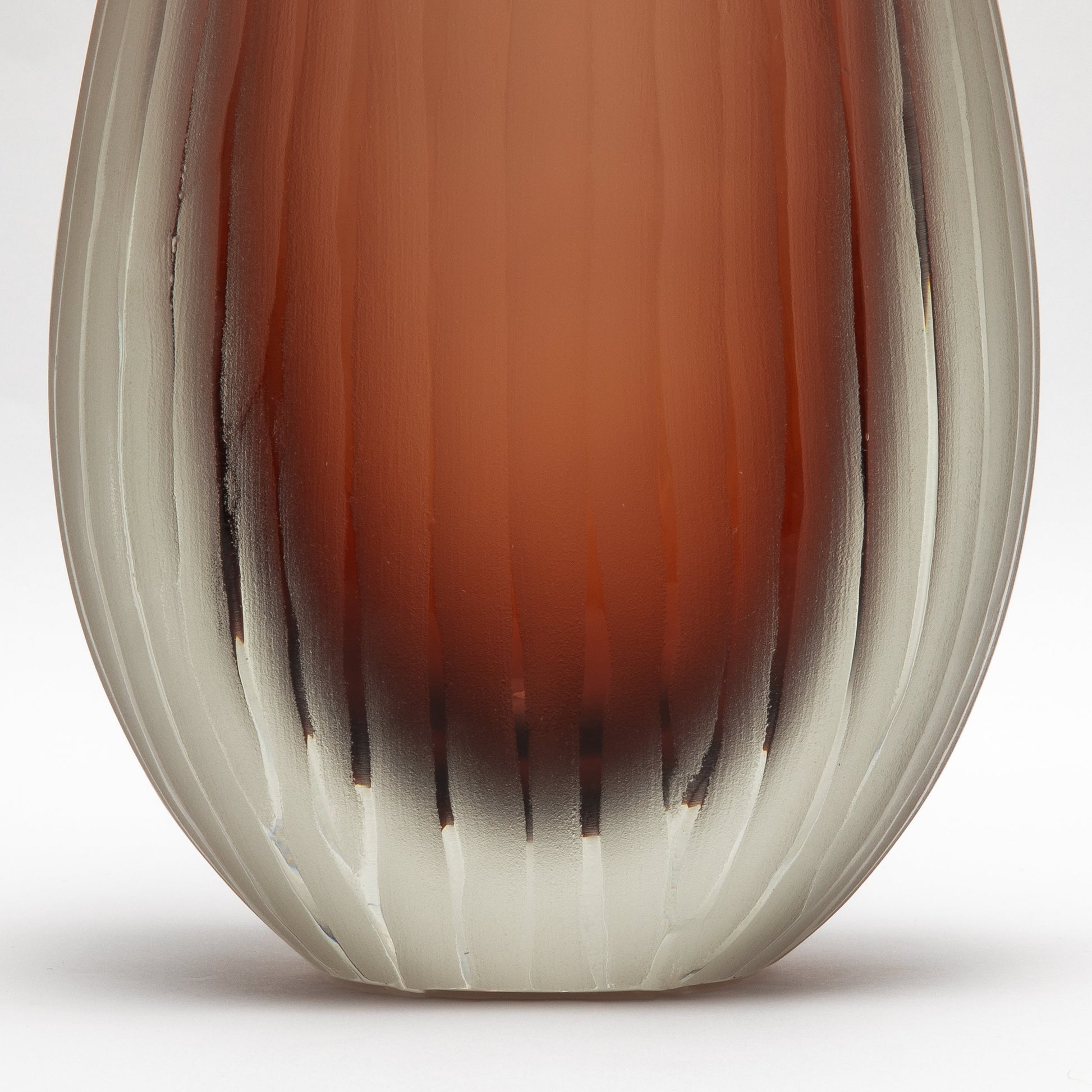 Murano Supreme Vase in Light Amaretto