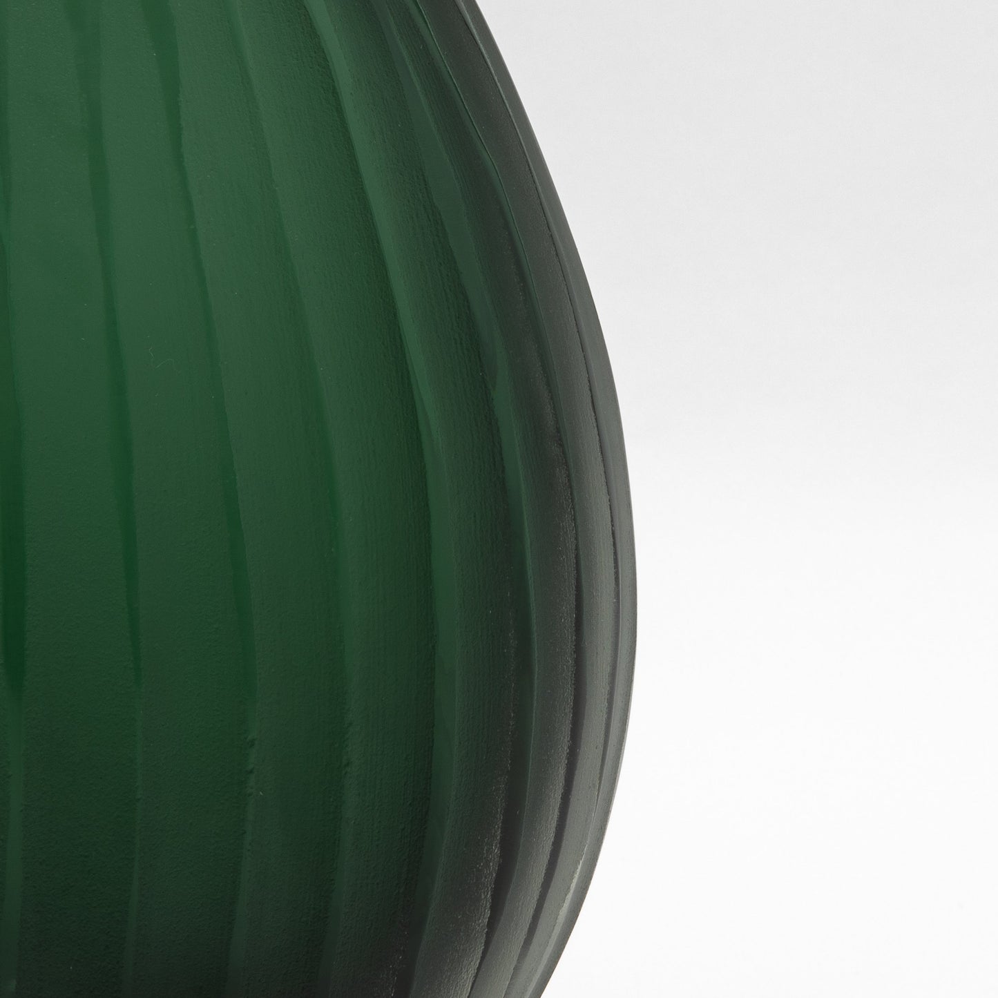 Murano Supreme Vase in Emerald Green