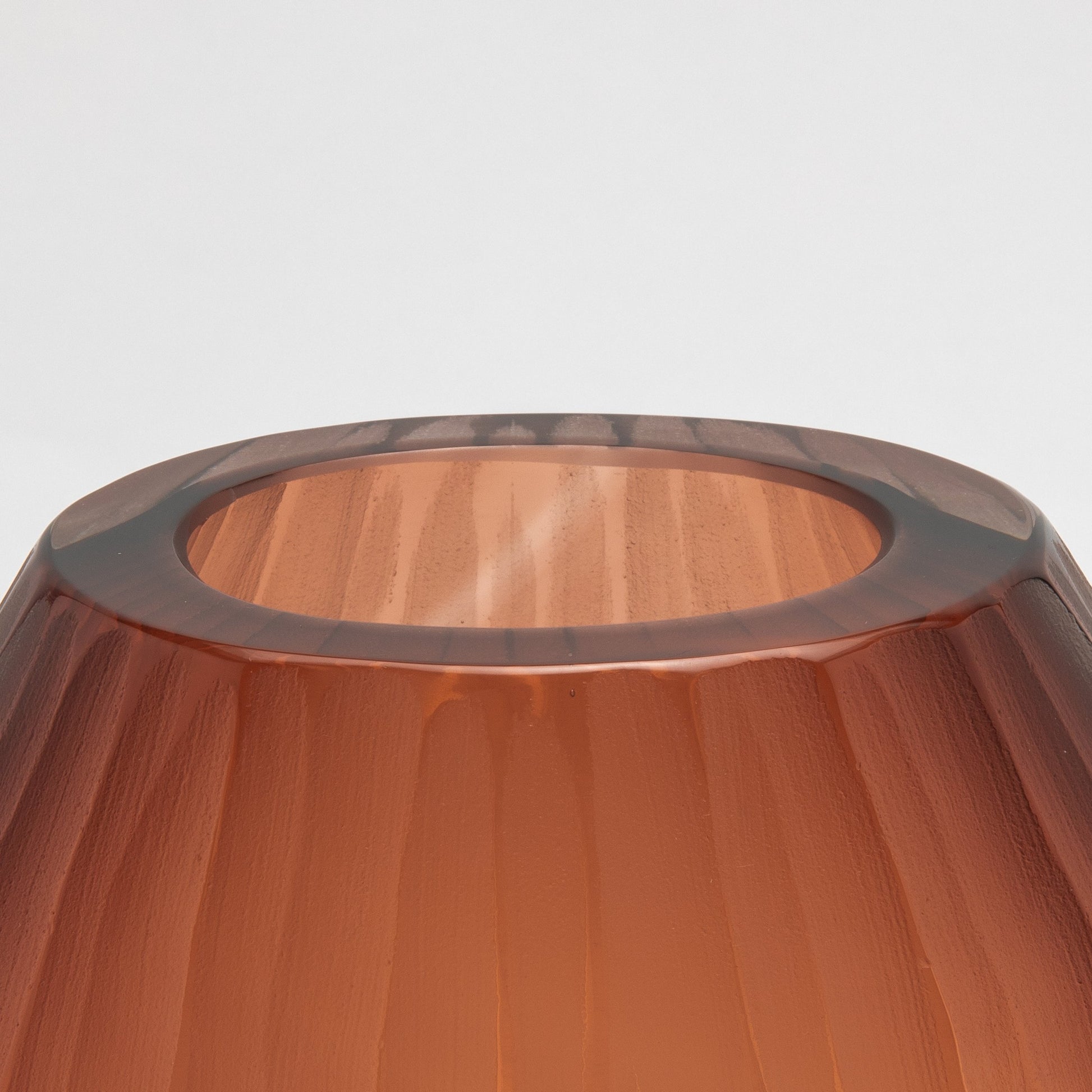 Murano Supreme Vase in Light Amaretto