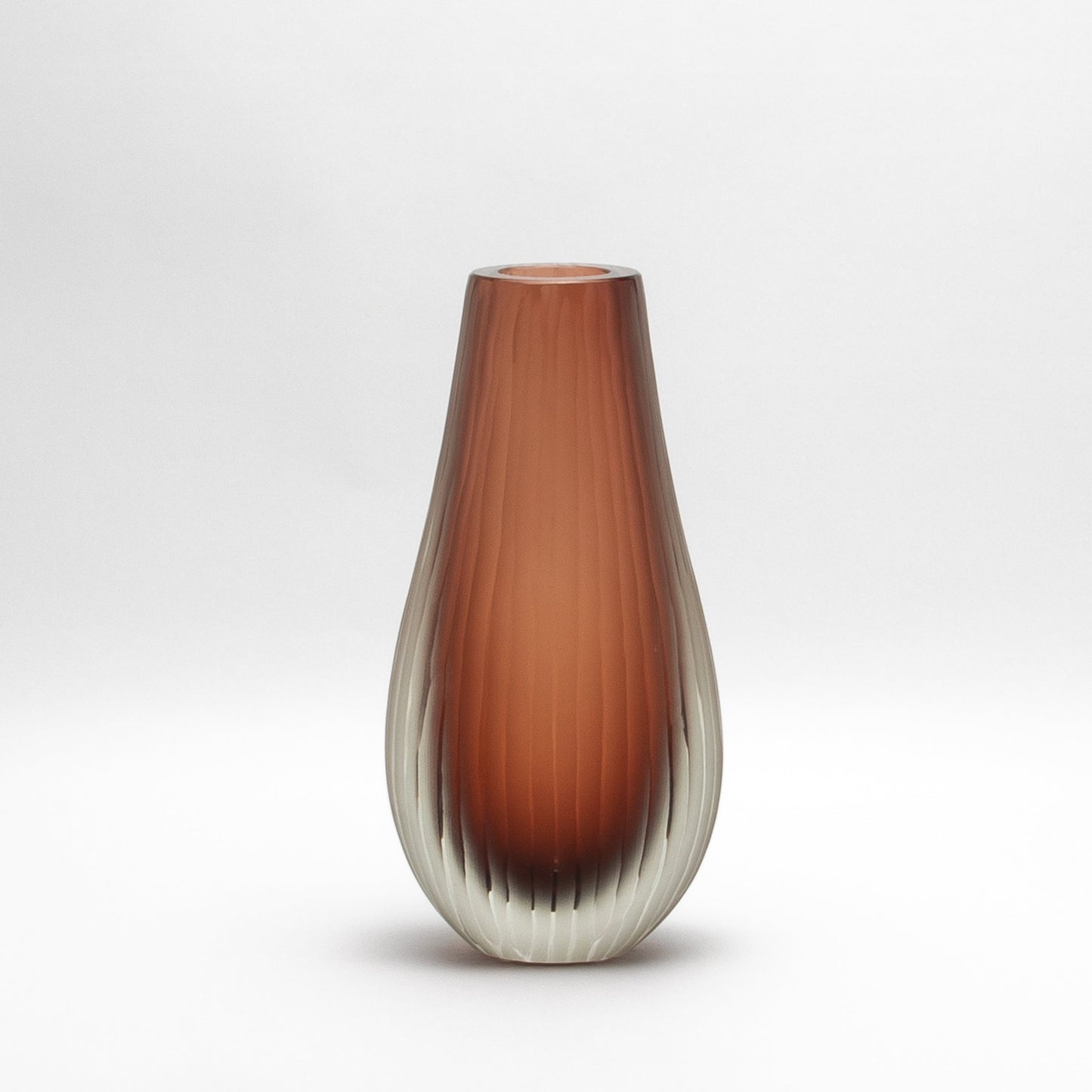 Murano Supreme Vase in Light Amaretto
