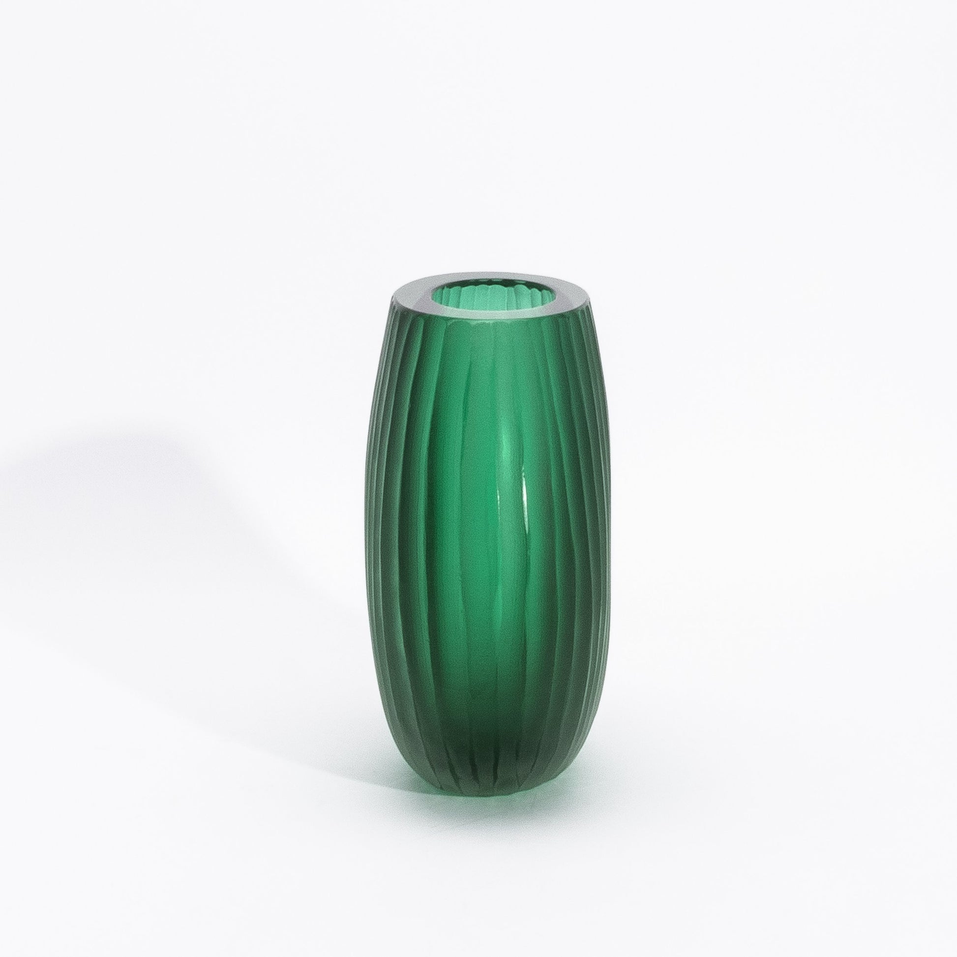 Murano Surpeme Vase in Emerald Green