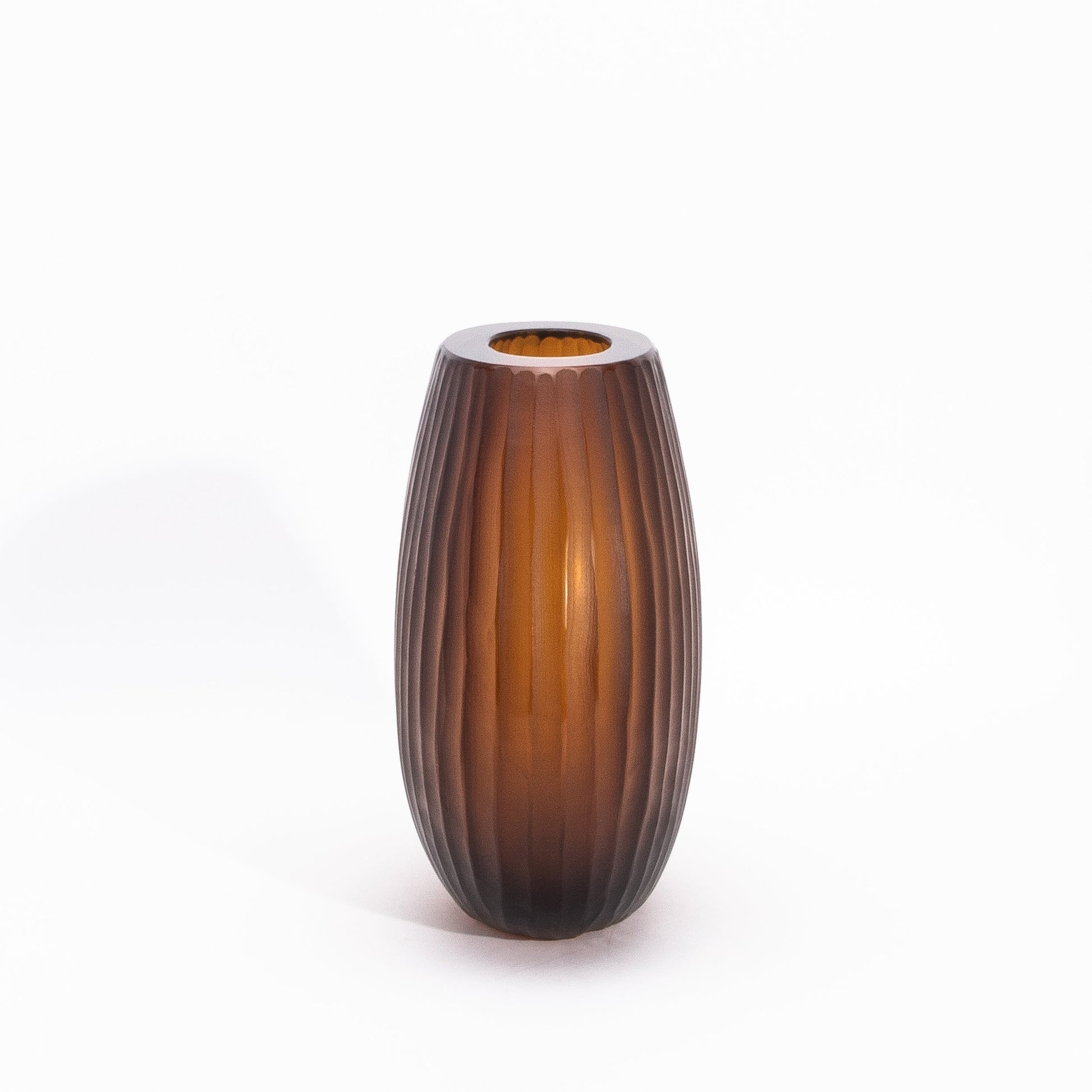 Murano Supreme Vase in Tobacco