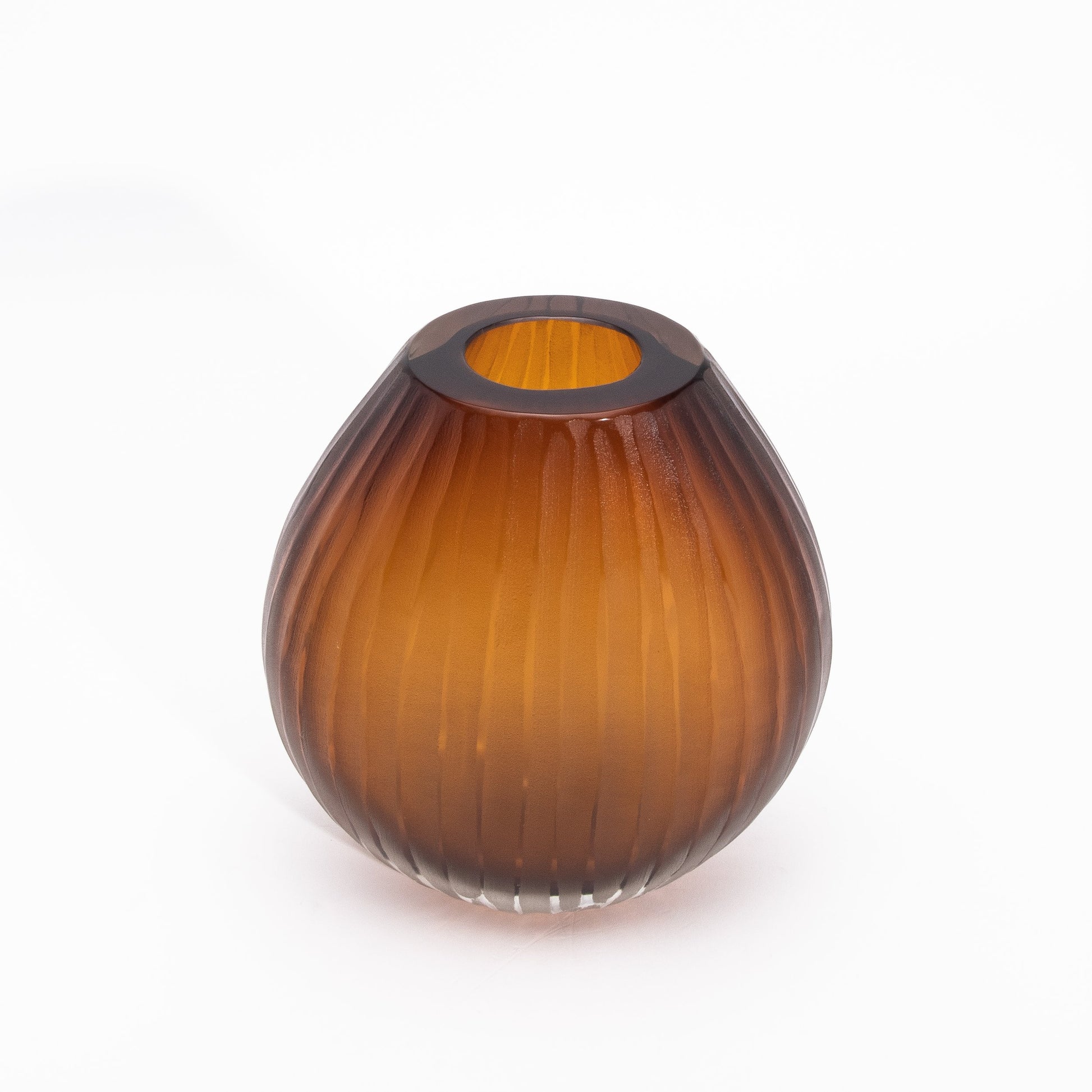 Murano Supreme Vase in Tobacco