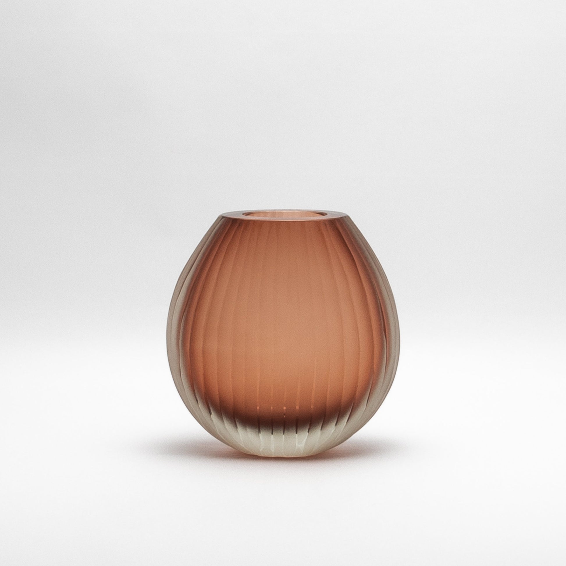 Murano Supreme Vase in Light Amaretto