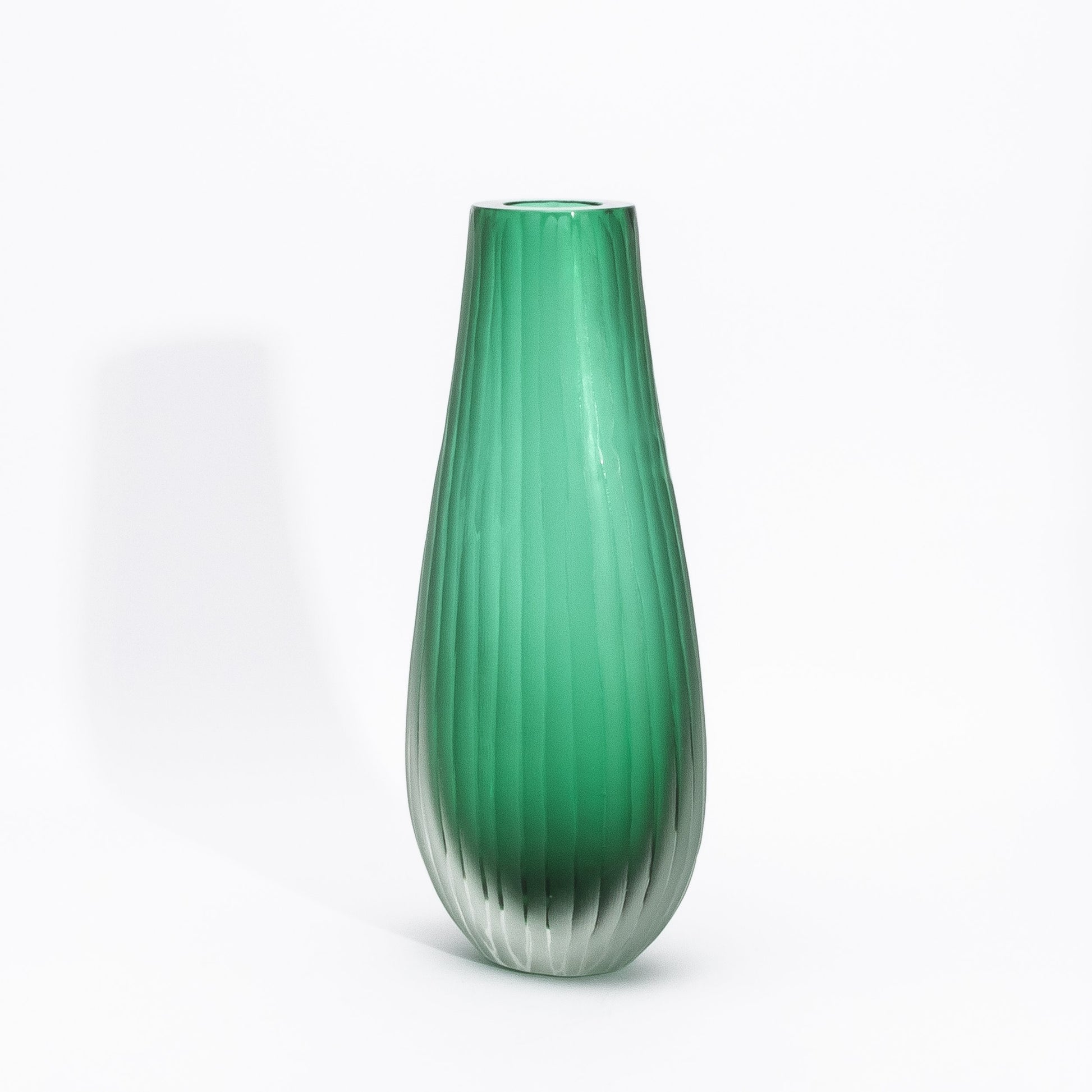 Murano Surpeme Vase in Emerald Green