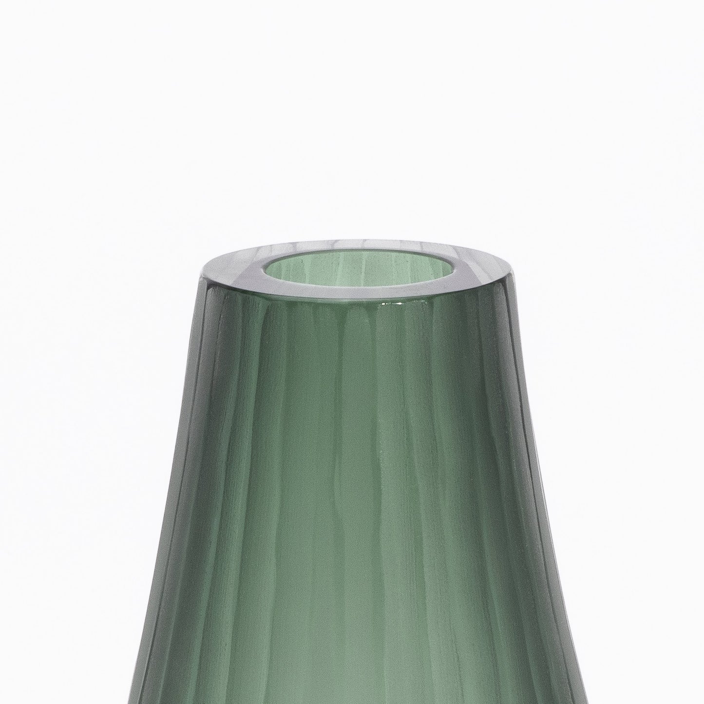 Murano Surpeme Vase in Eucalyptus Green