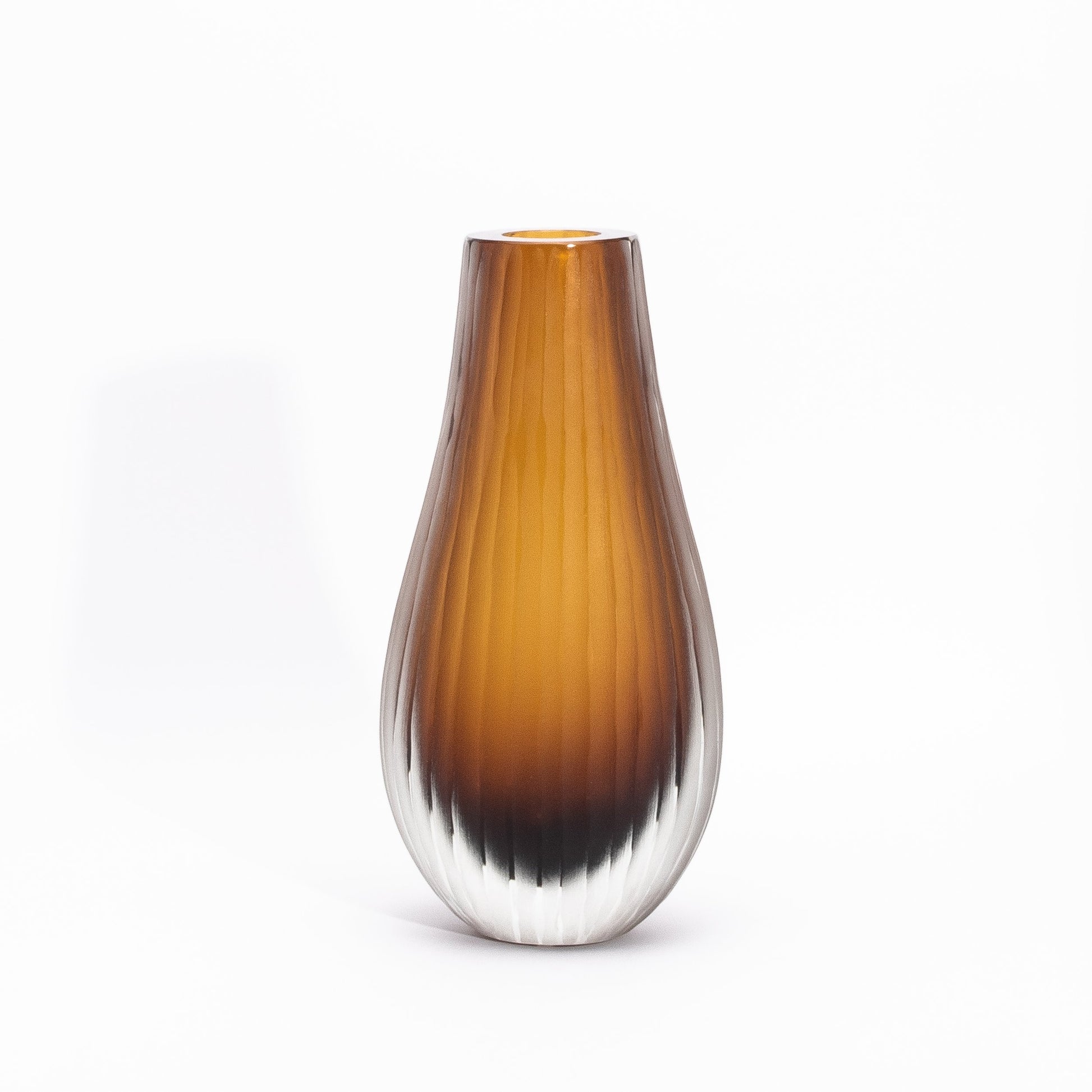 Murano Supreme Vase in Tobacco