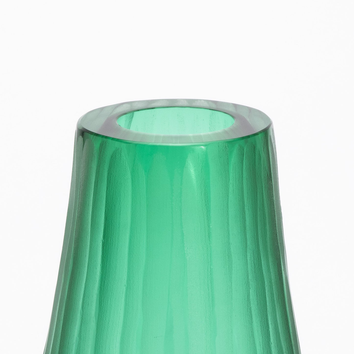 Murano Surpeme Vase in Emerald Green