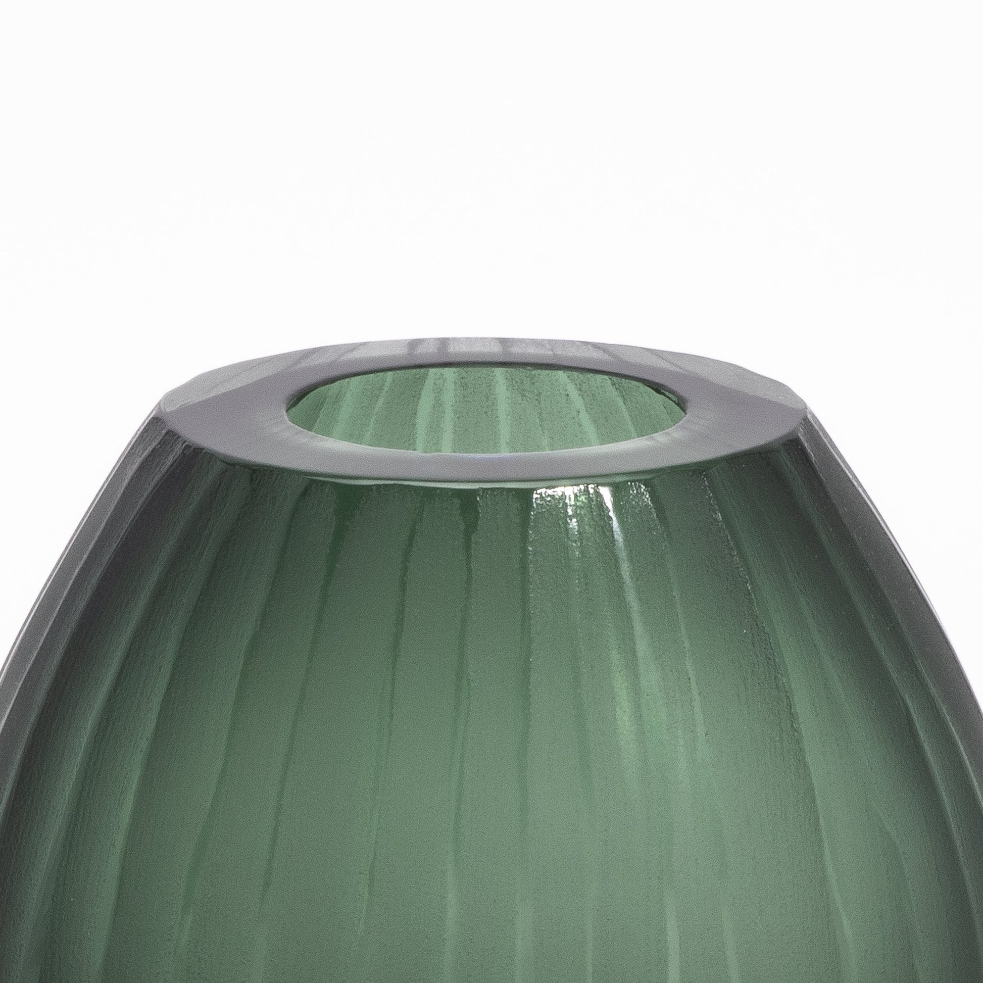 Murano Surpeme Vase in Eucalyptus Green
