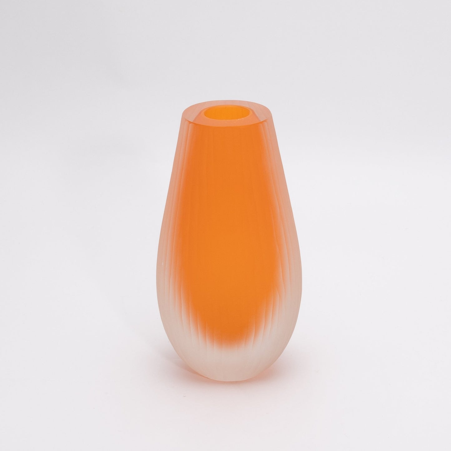 Murano Supreme Vase in Orange