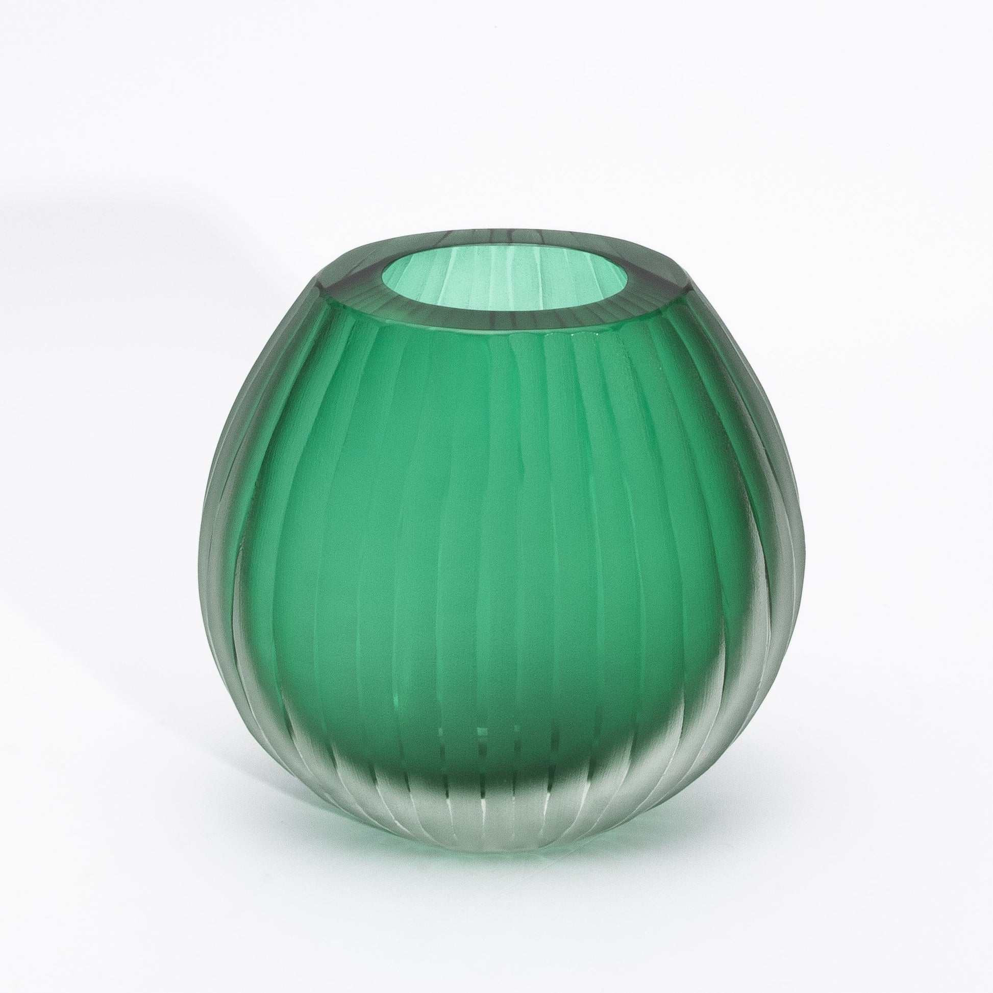 Murano Surpeme Vase in Emerald Green