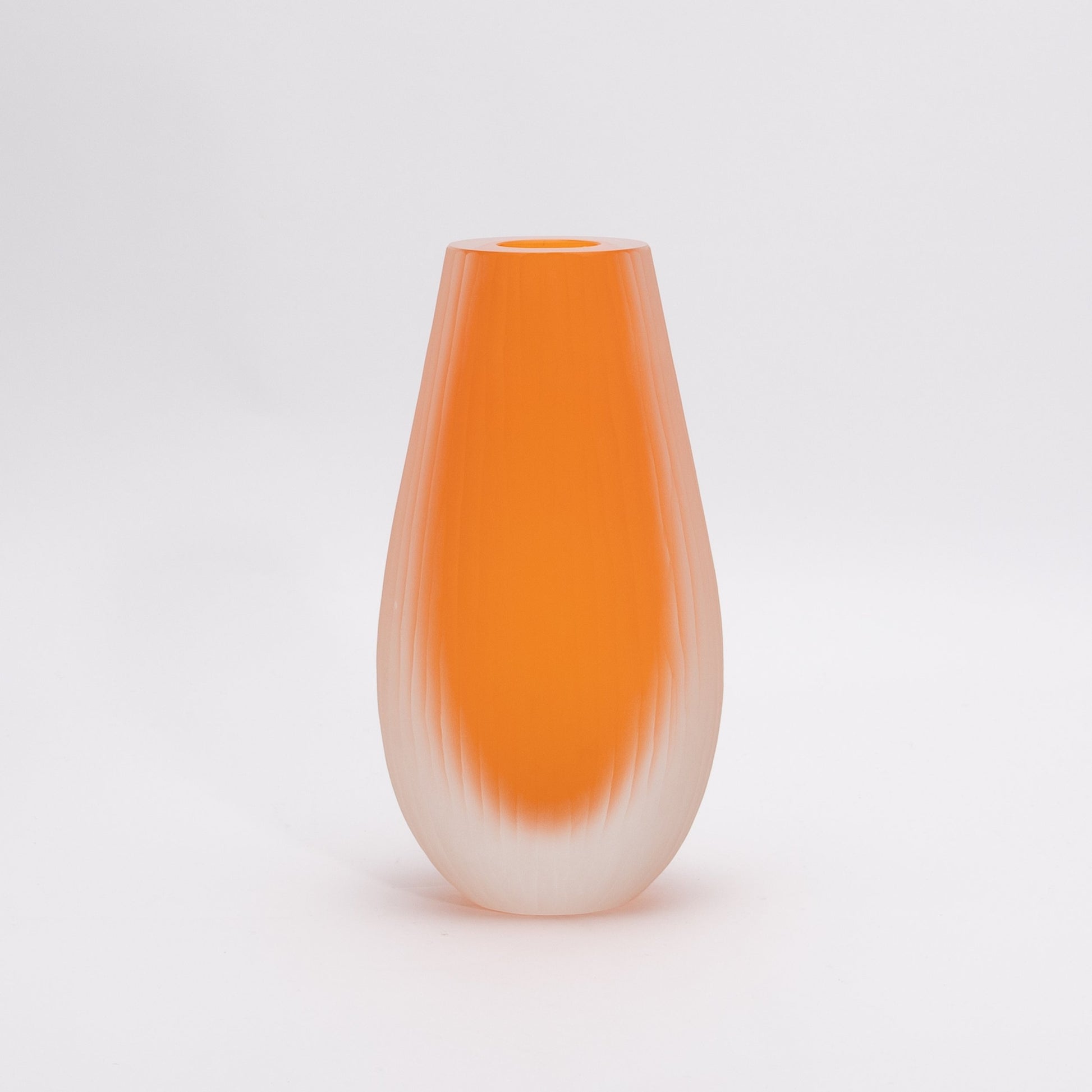 Murano Supreme Vase in Orange