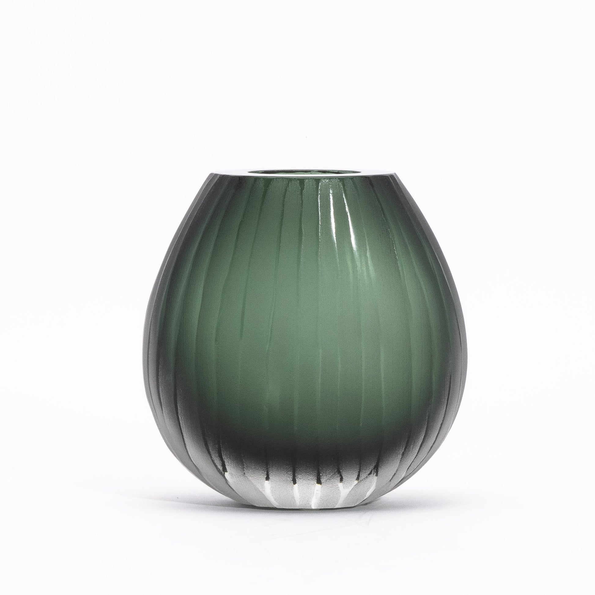 Murano Surpeme Vase in Eucalyptus Green