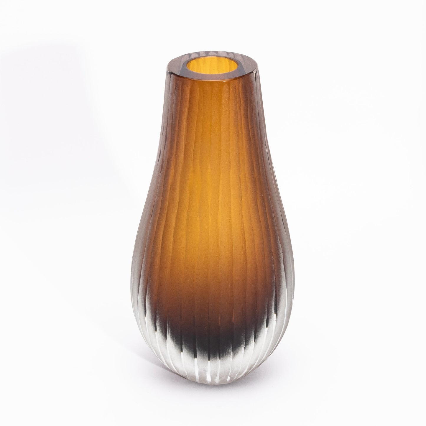 Murano Supreme Vase in Tobacco
