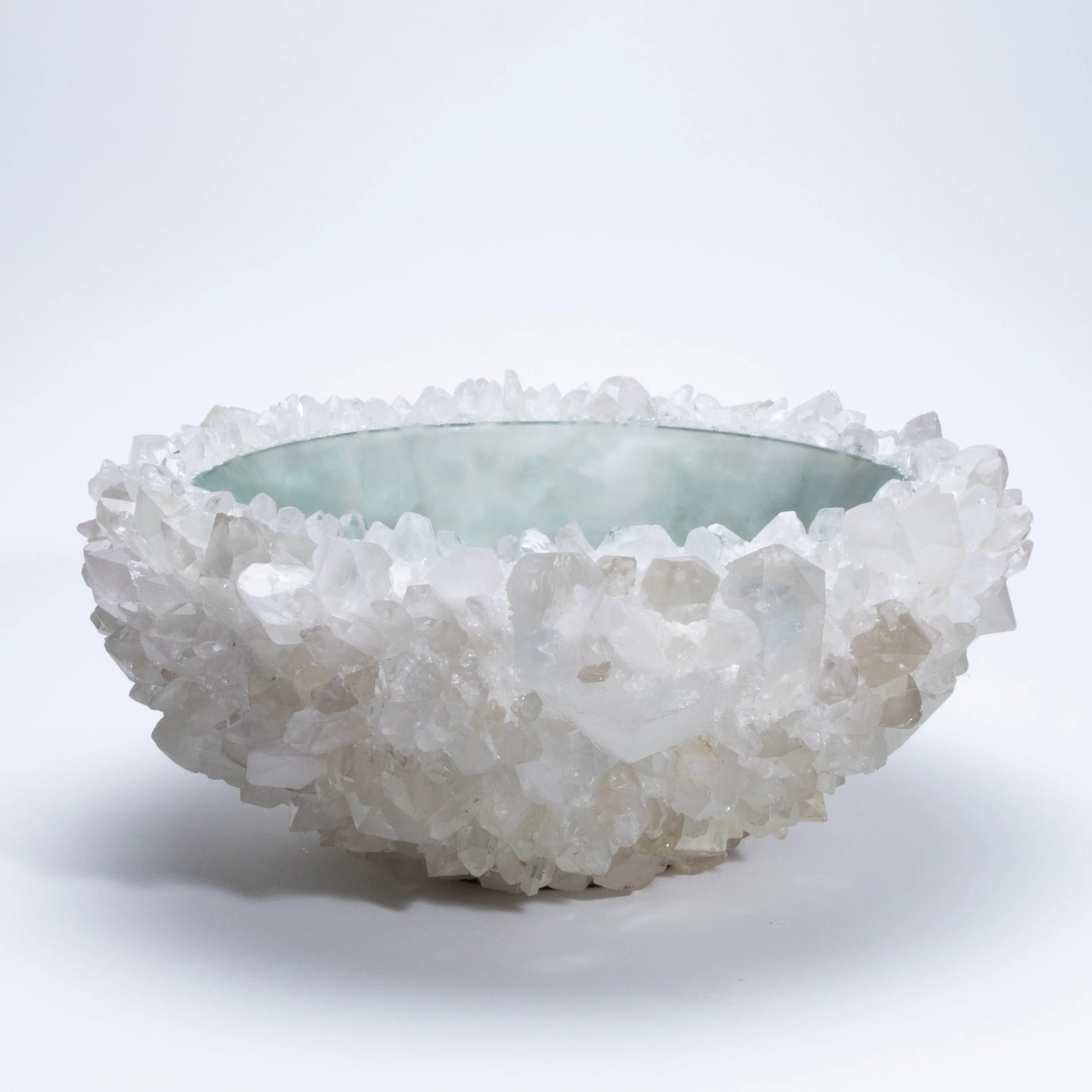 Classic Extra Large Bowl in Clear Quartz